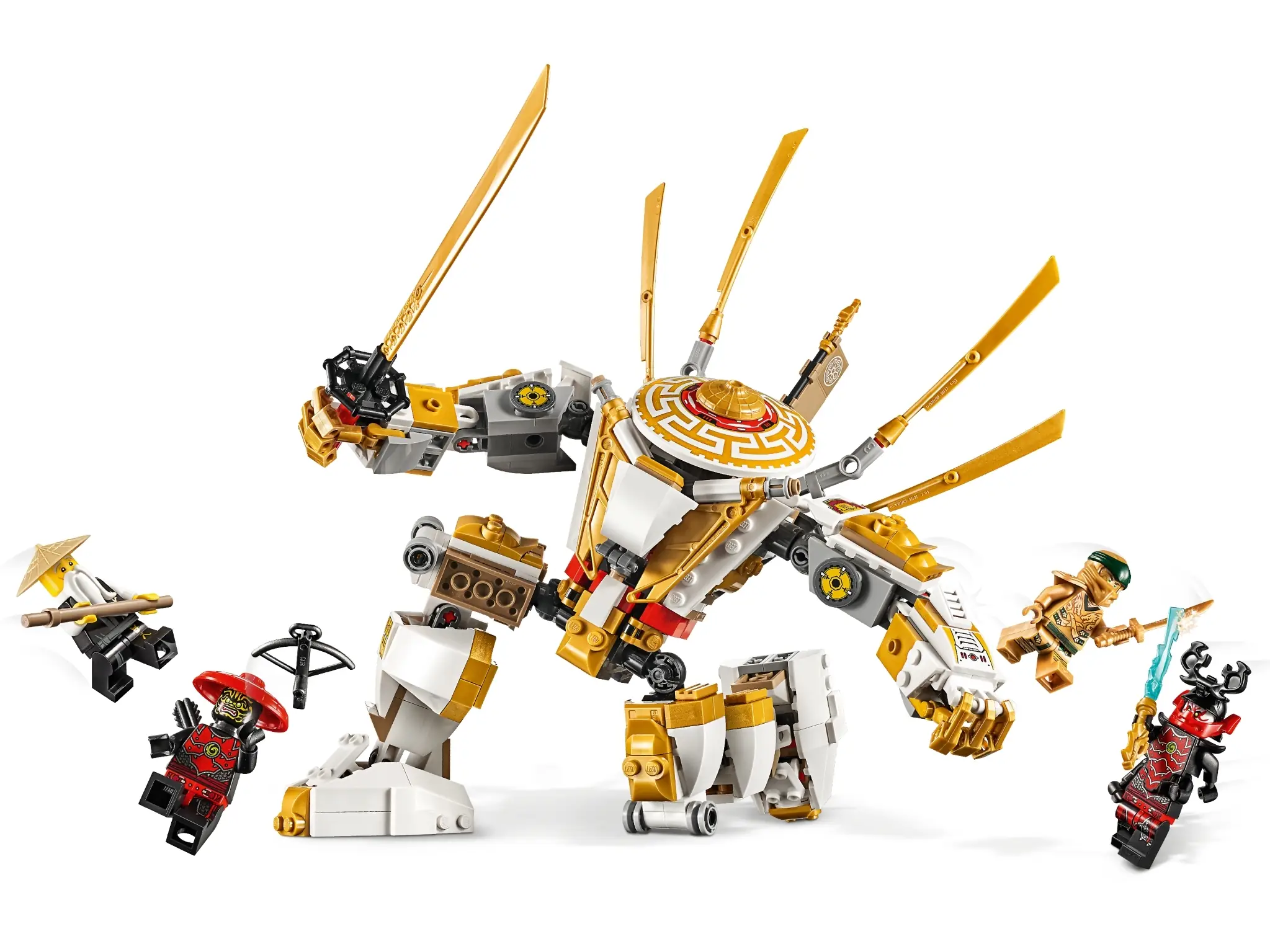 LEGO NINJAGO Golden Mech • Set 71702 • SetDB