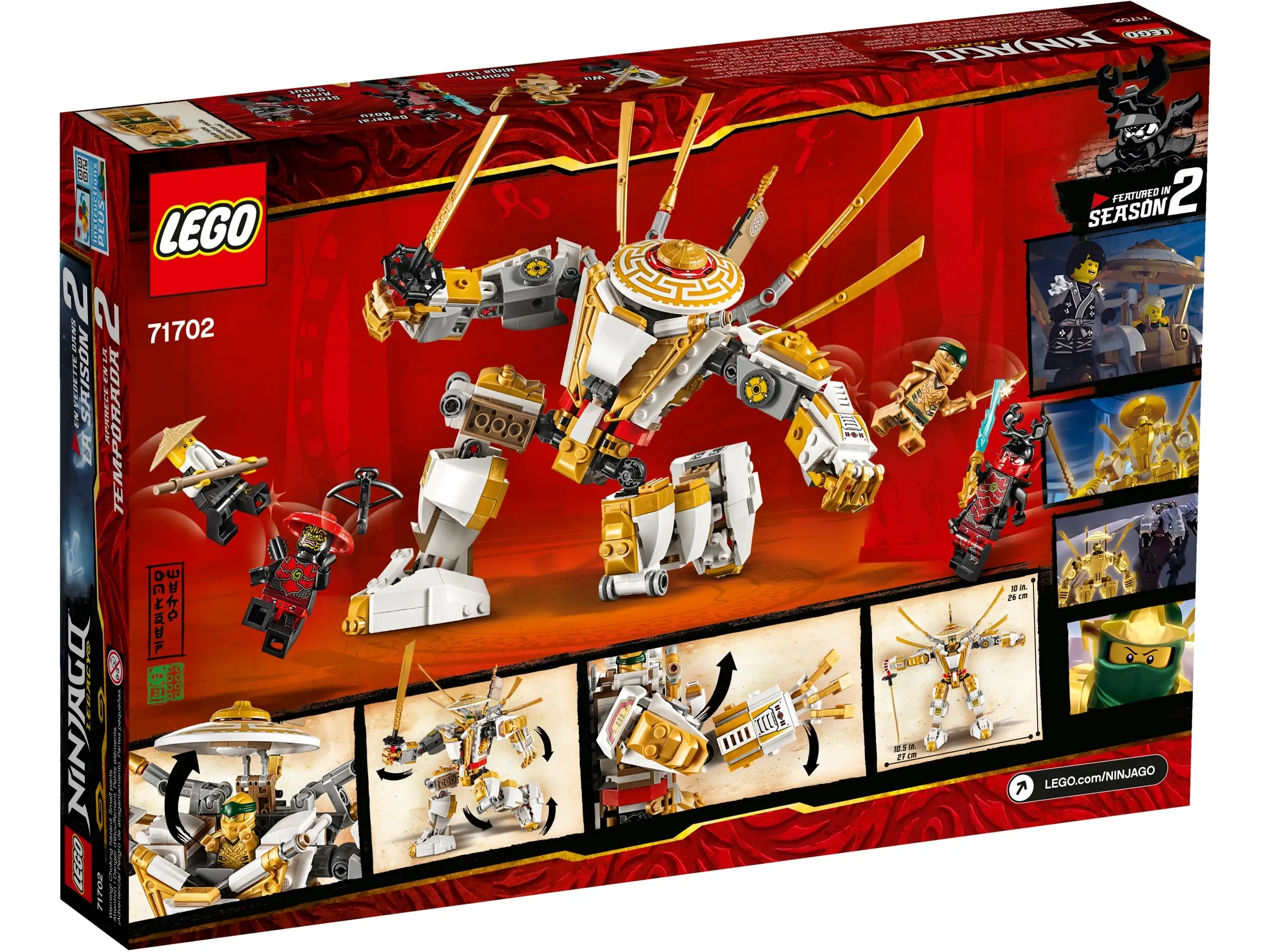高そうな骨董品 LEGO NINJAGO Golden Mech • Set 71702 • SetDB
