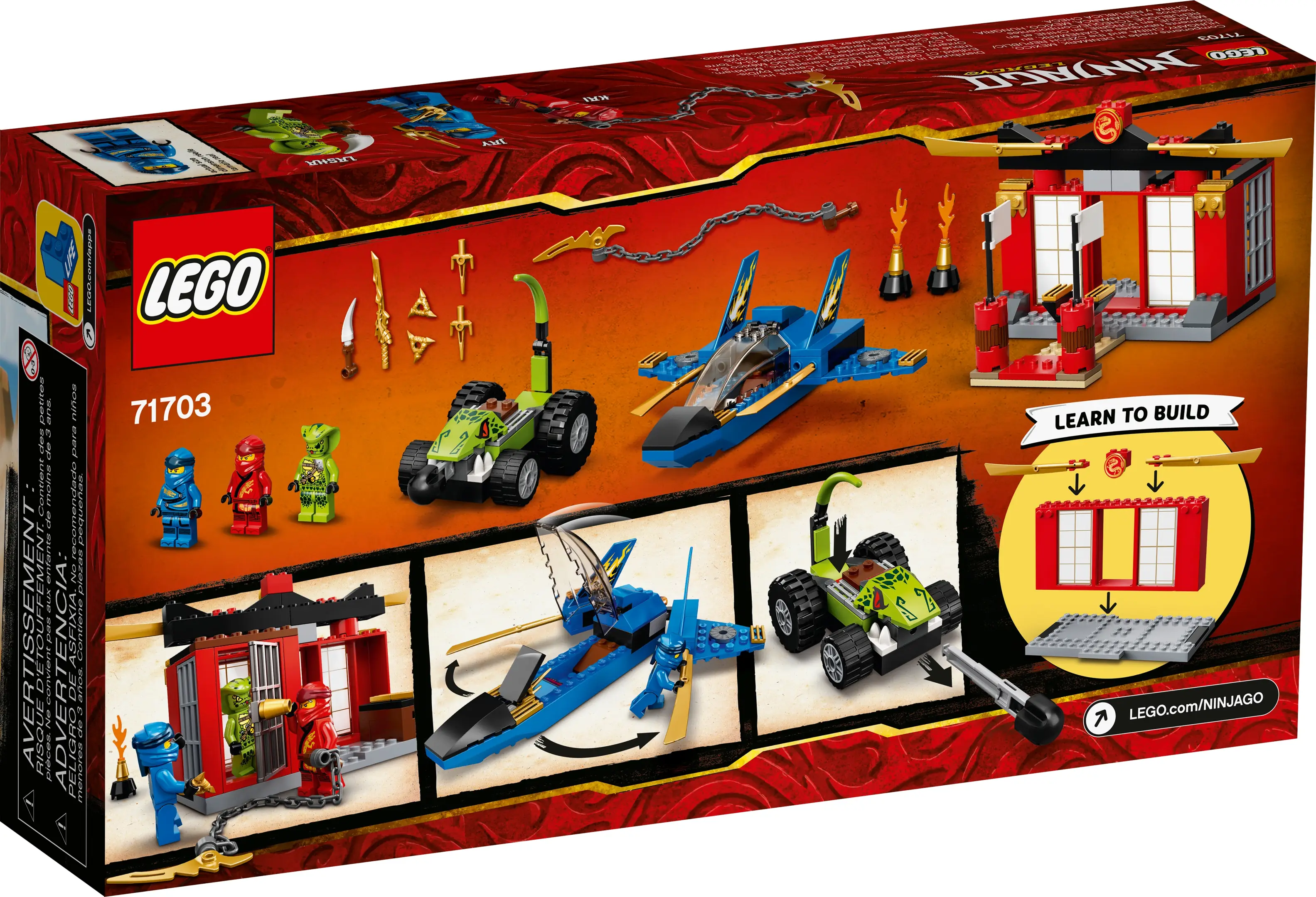 LEGO NINJAGO Storm Fighter Battle • Set 71703 • SetDB