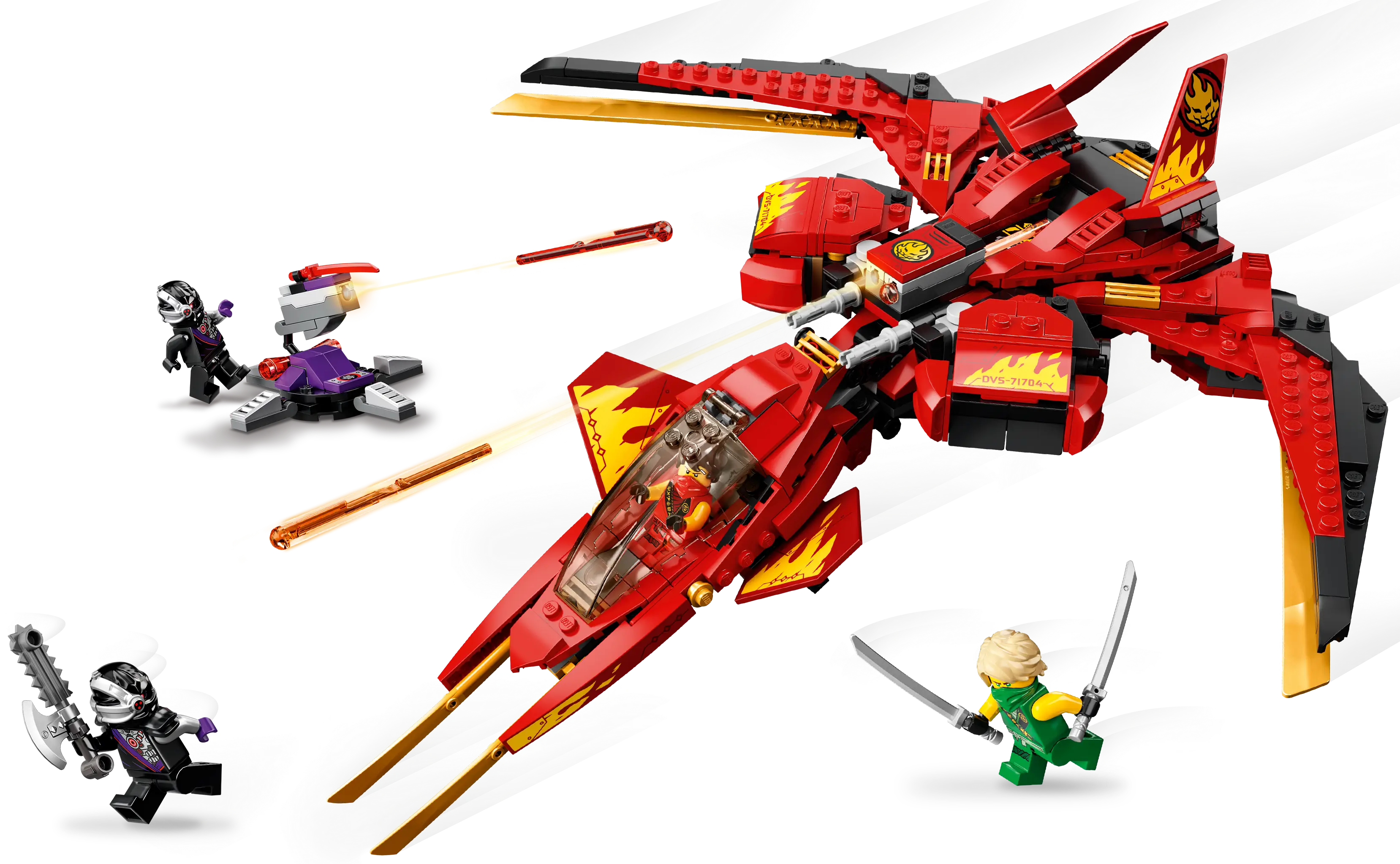 Lego ninjago kai's jet hotsell