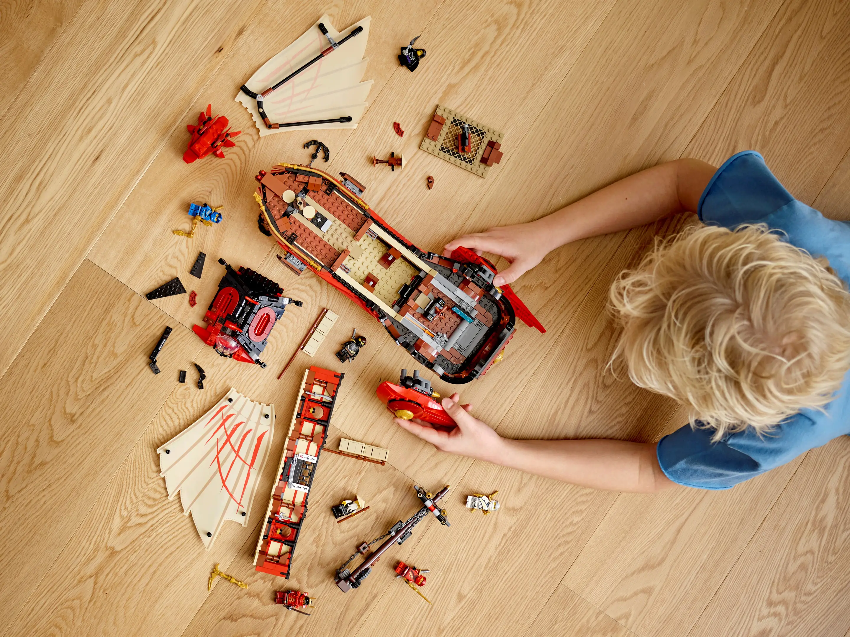 Ninjago Ship 71705 Lego Set LEGO NINJAGO Destiny's Bounty • Set