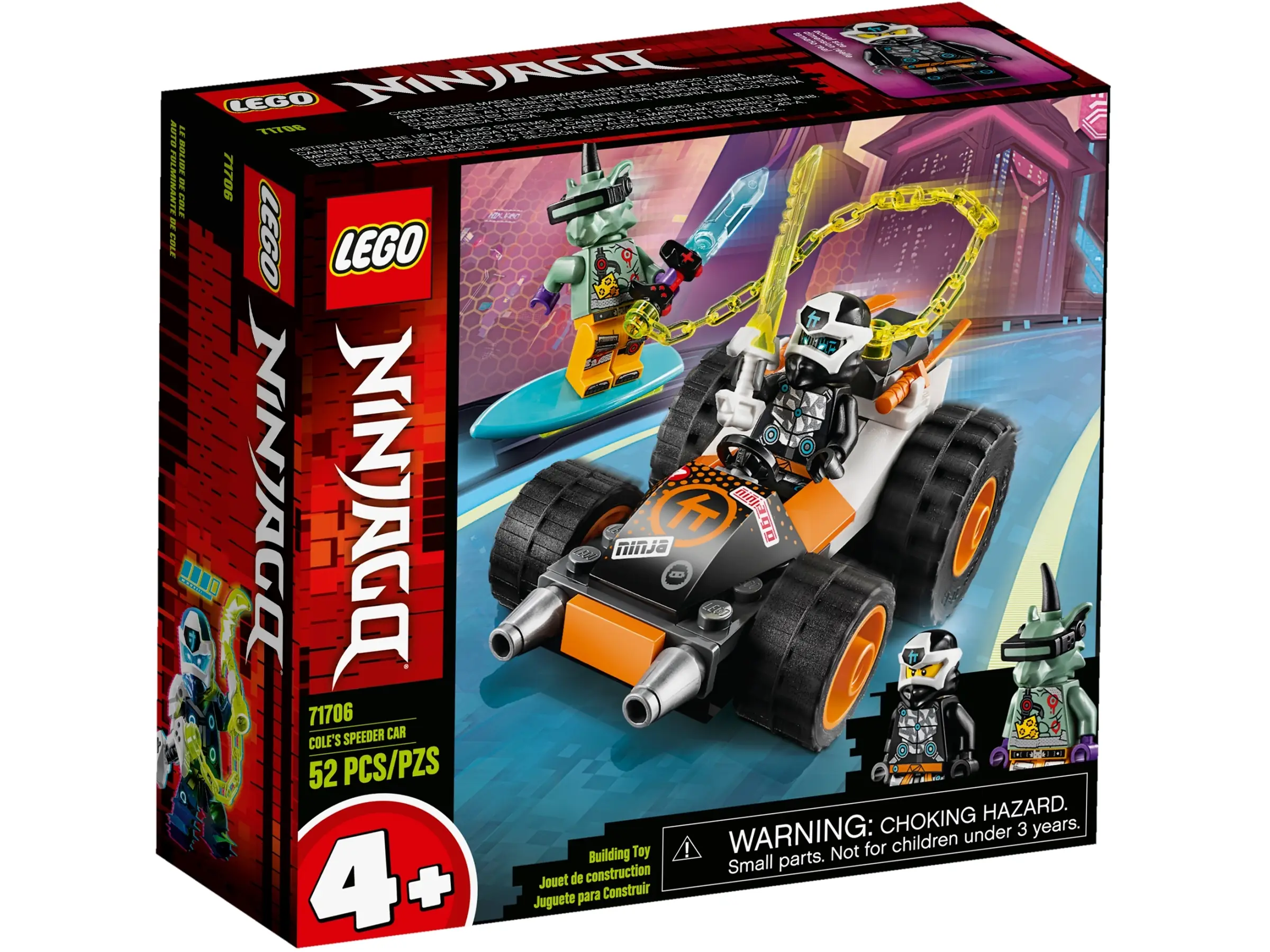 LEGO NINJAGO Cole's Speeder Car • Set 71706 • SetDB