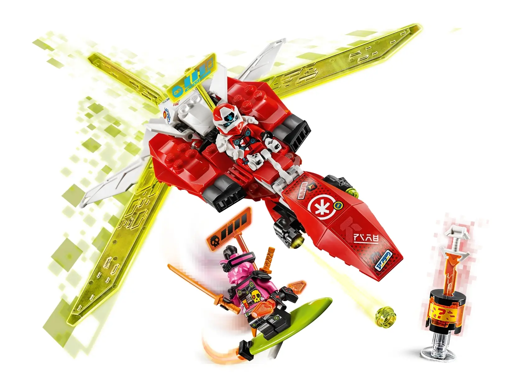LEGO NINJAGO Kai's Mech Jet • Set 71707 • SetDB - Main Image