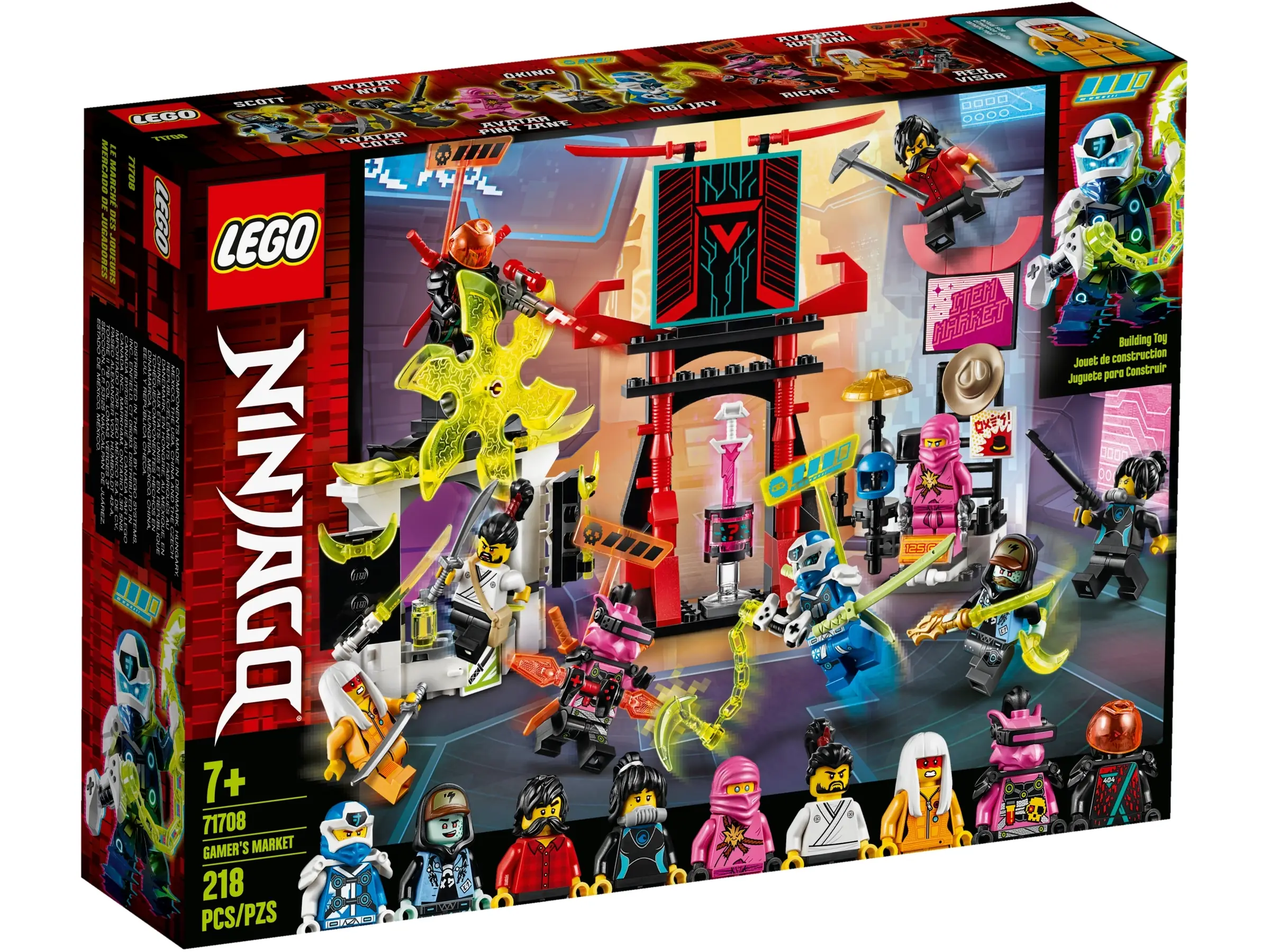 LEGO NINJAGO Gamer's Market • Set 71708 • SetDB