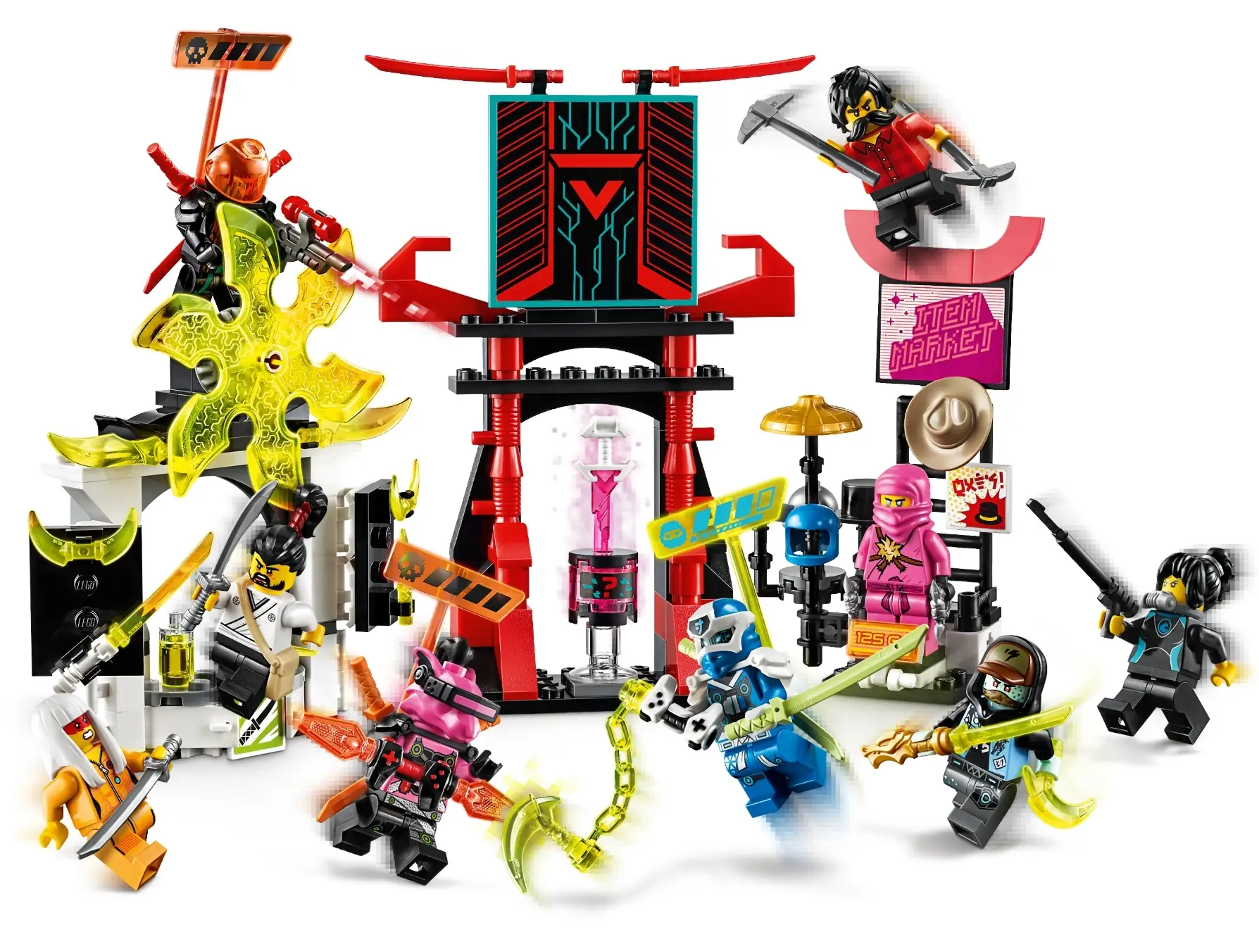 LEGO NINJAGO Gamer's Market • Set 71708 • SetDB LEGO NINJAGO Gamer's Market • Set 71708 • SetDB