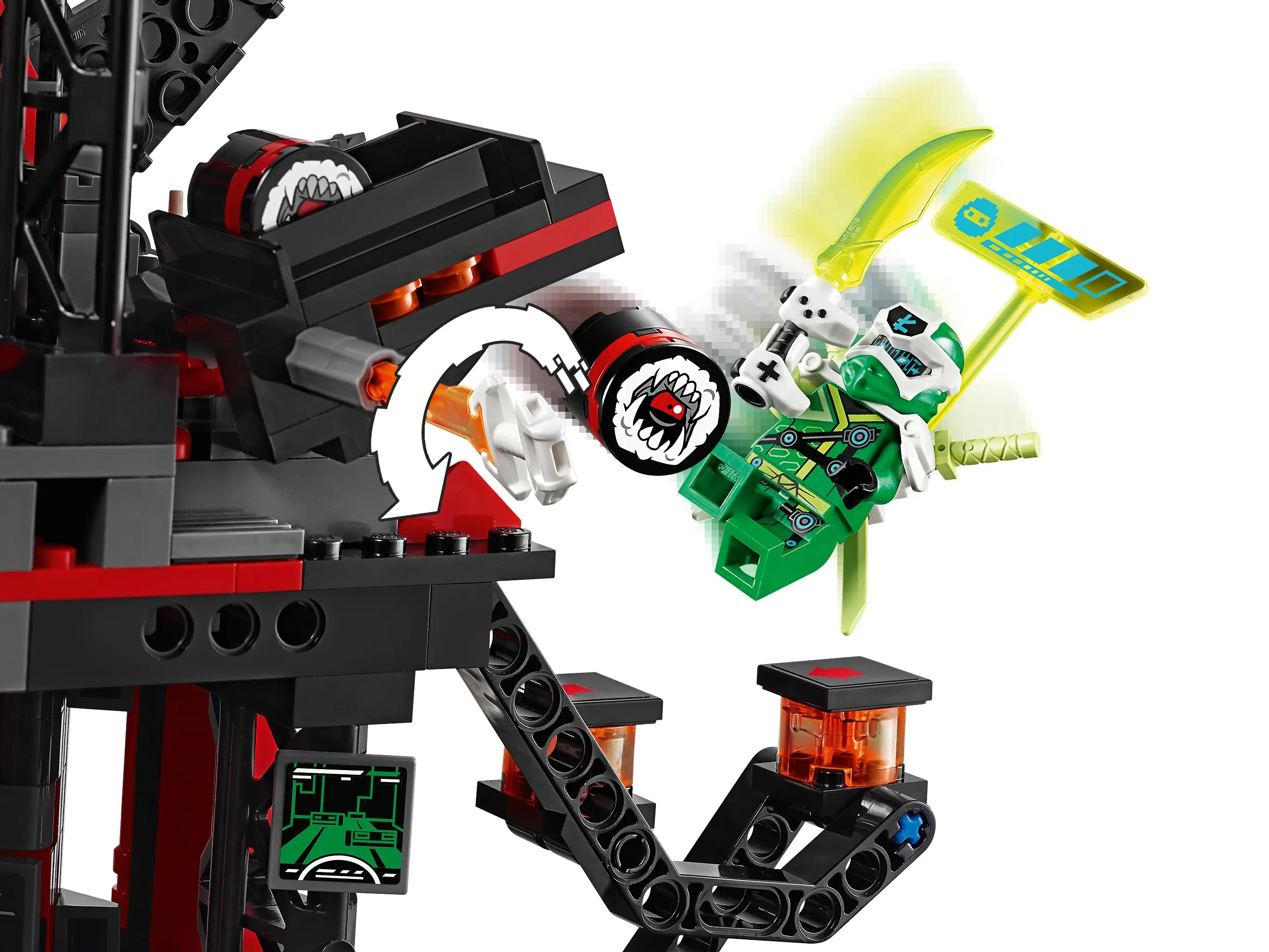 Lego ninjago temple of madness sale