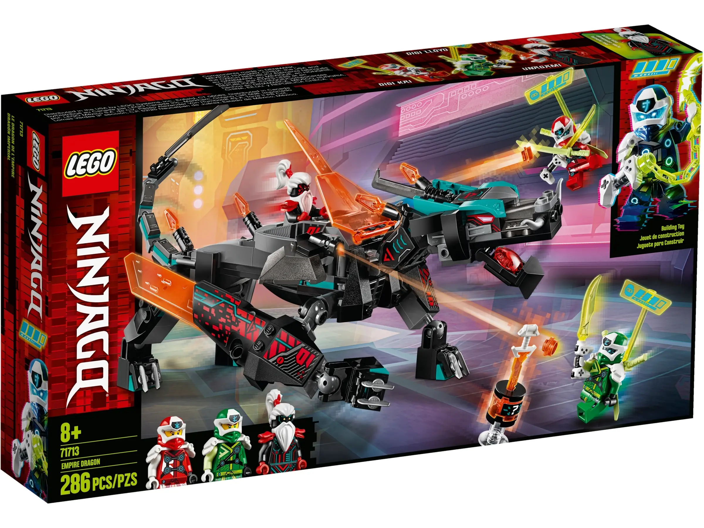 なるほど LEGO NINJAGO Empire Dragon • Set 71713 • SetDB