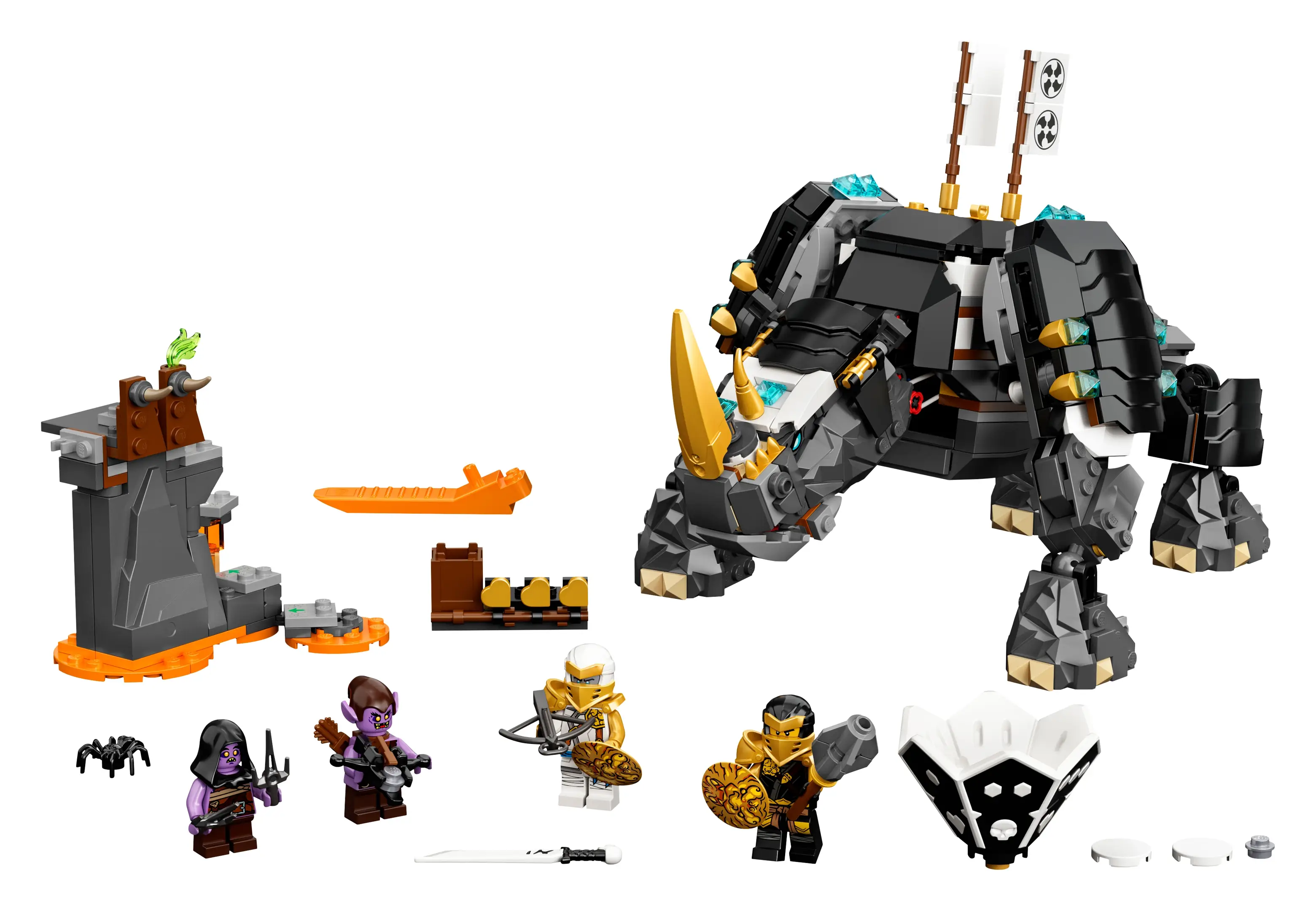 LEGO NINJAGO Zane s Mino Creature Set 71719 SetDB