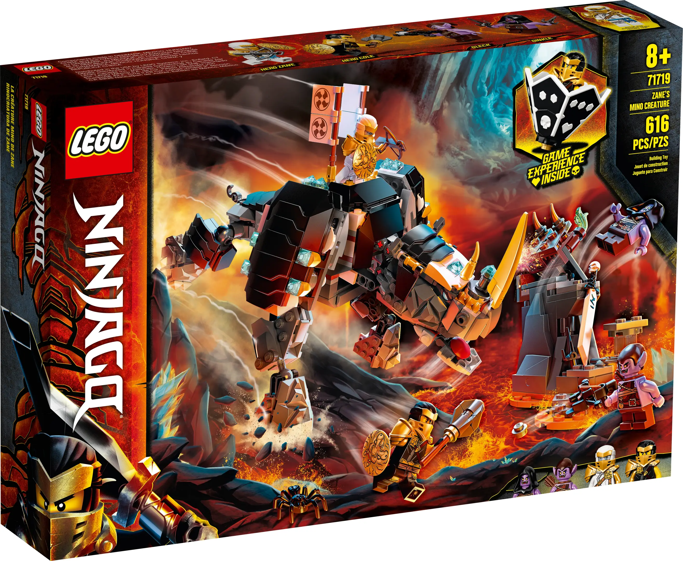 LEGO NINJAGO Zane's Mino Creature • Set 71719 • SetDB