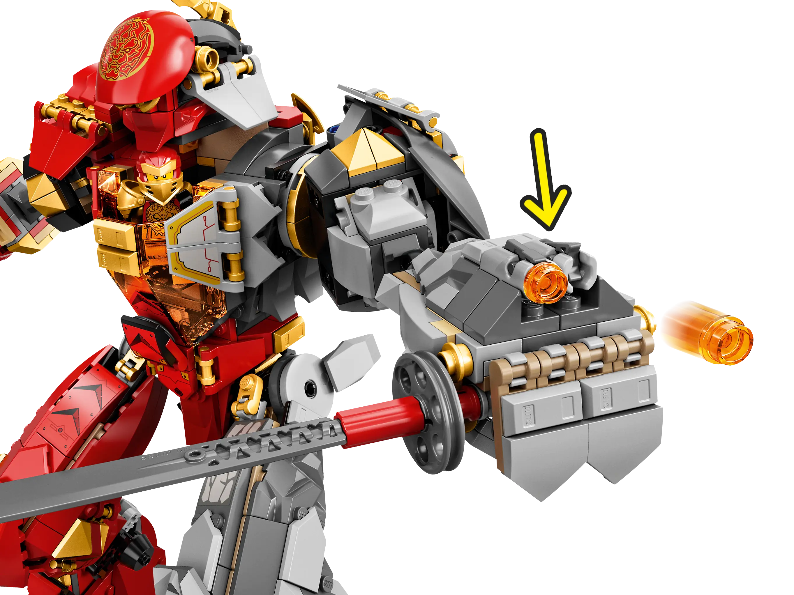 Ninjago Kai Mech Lego Ninjago Fire Stone Mech Amazon LEGO NINJAGO