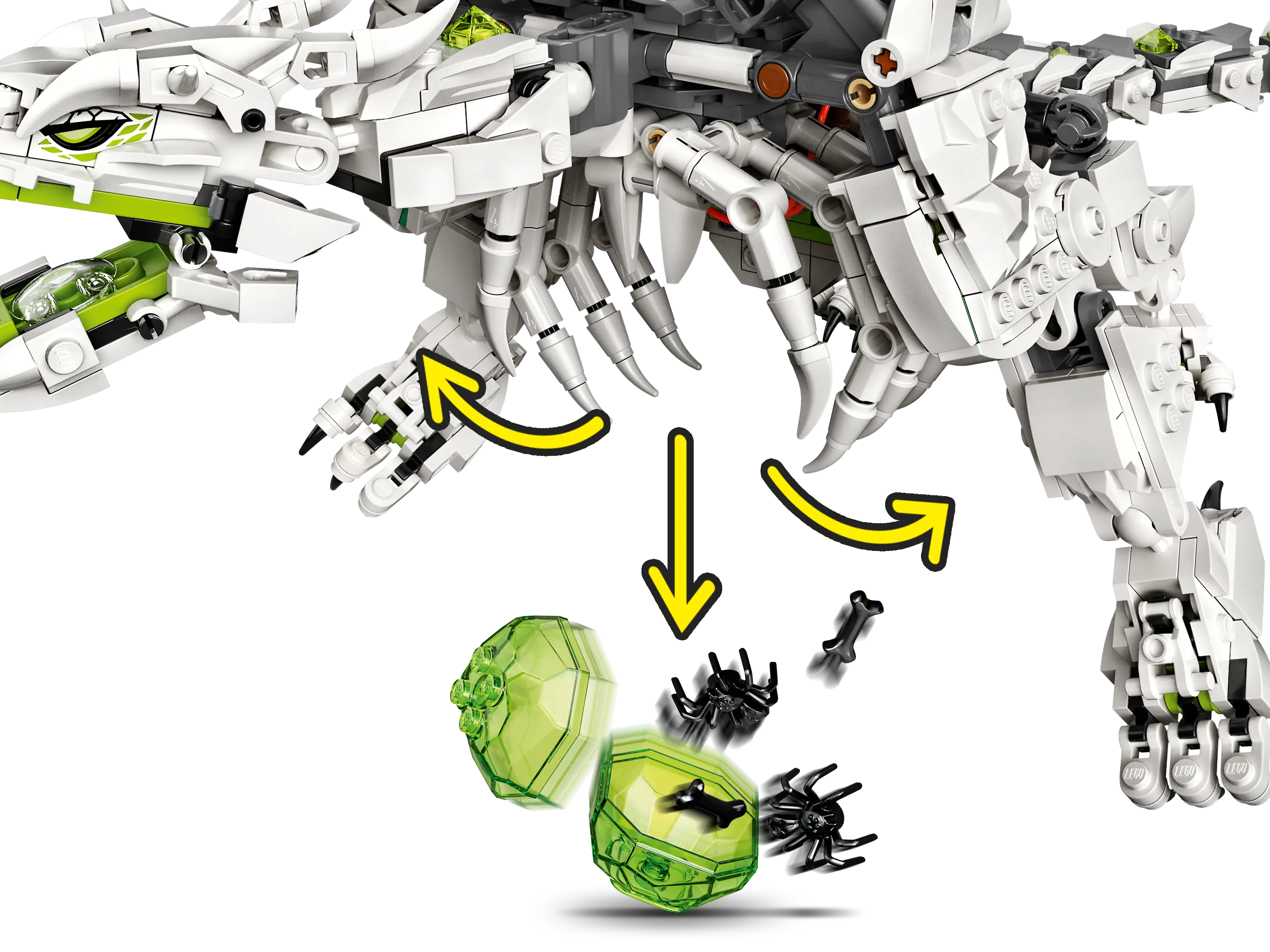 LEGO NINJAGO Skull Sorcerer's Dragon • Set 71721 • SetDB