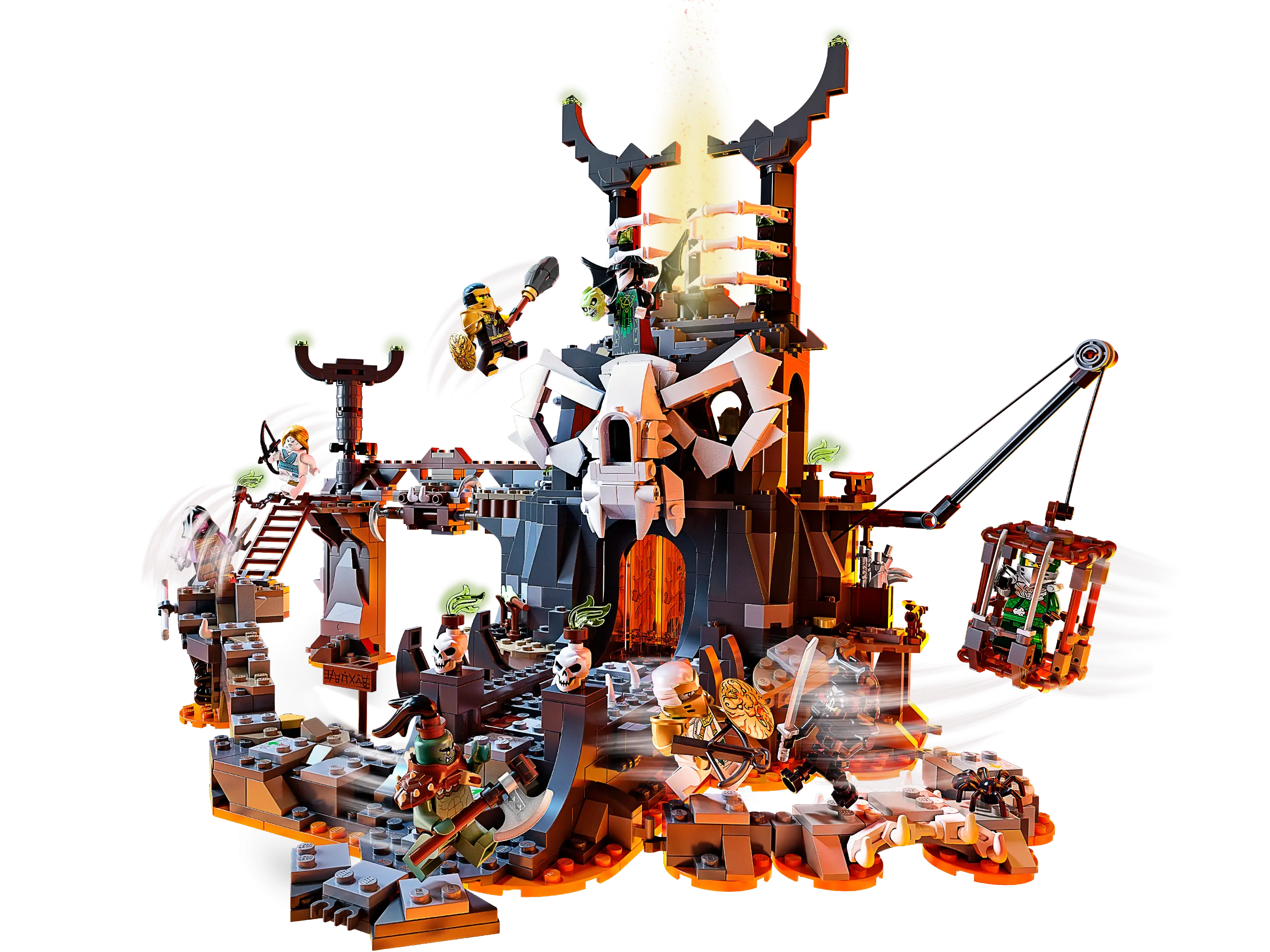 LEGO NINJAGO Skull Sorcerer s Dungeons Set 71722