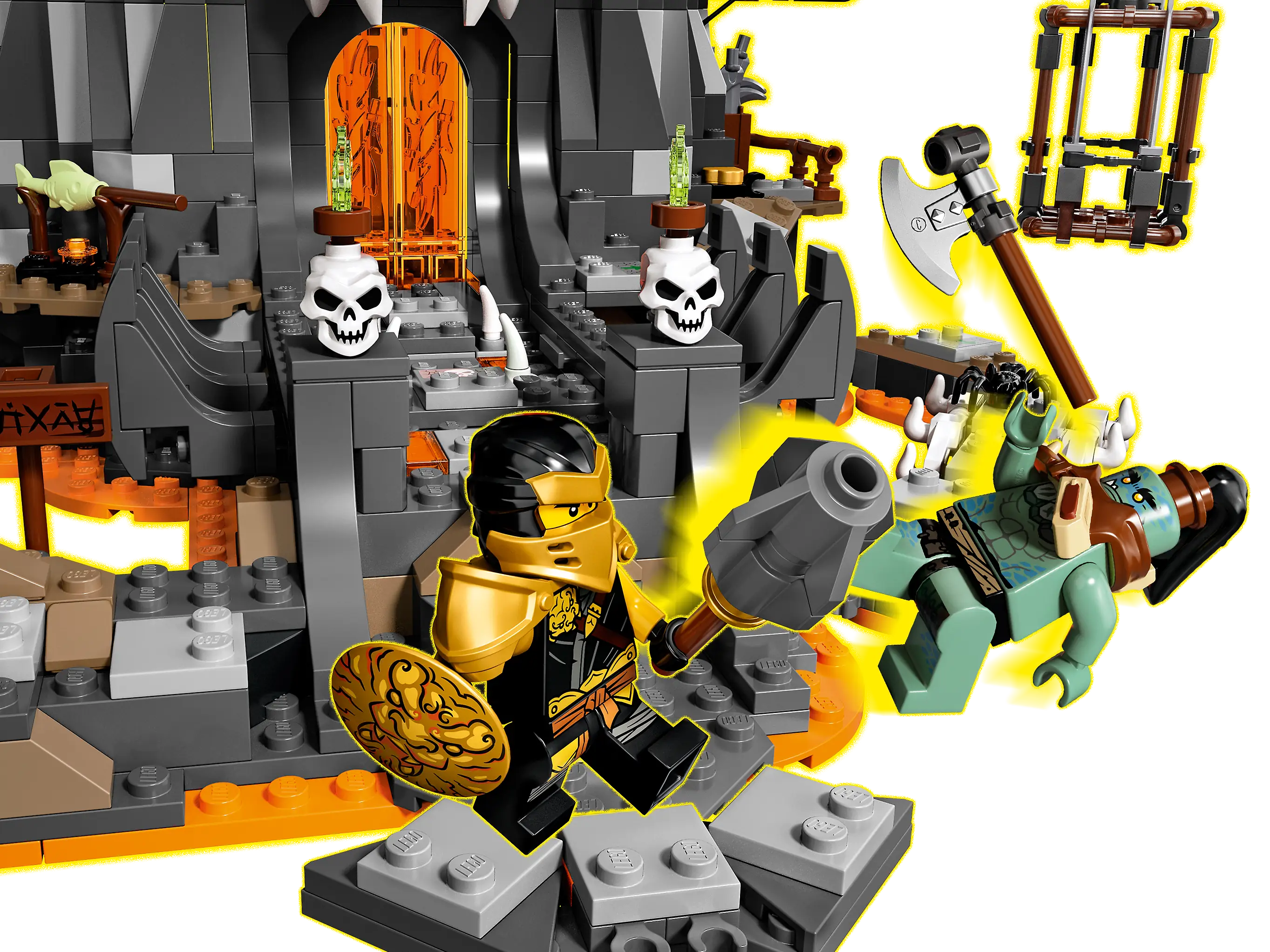 Lego ninjago skull castle sale