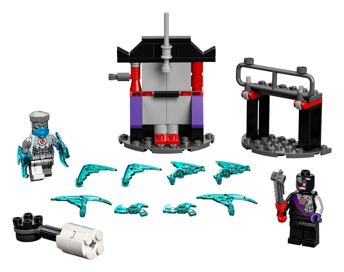 LEGO NINJAGO Epic Battle Set Zane vs. Nindroid • Set 71731