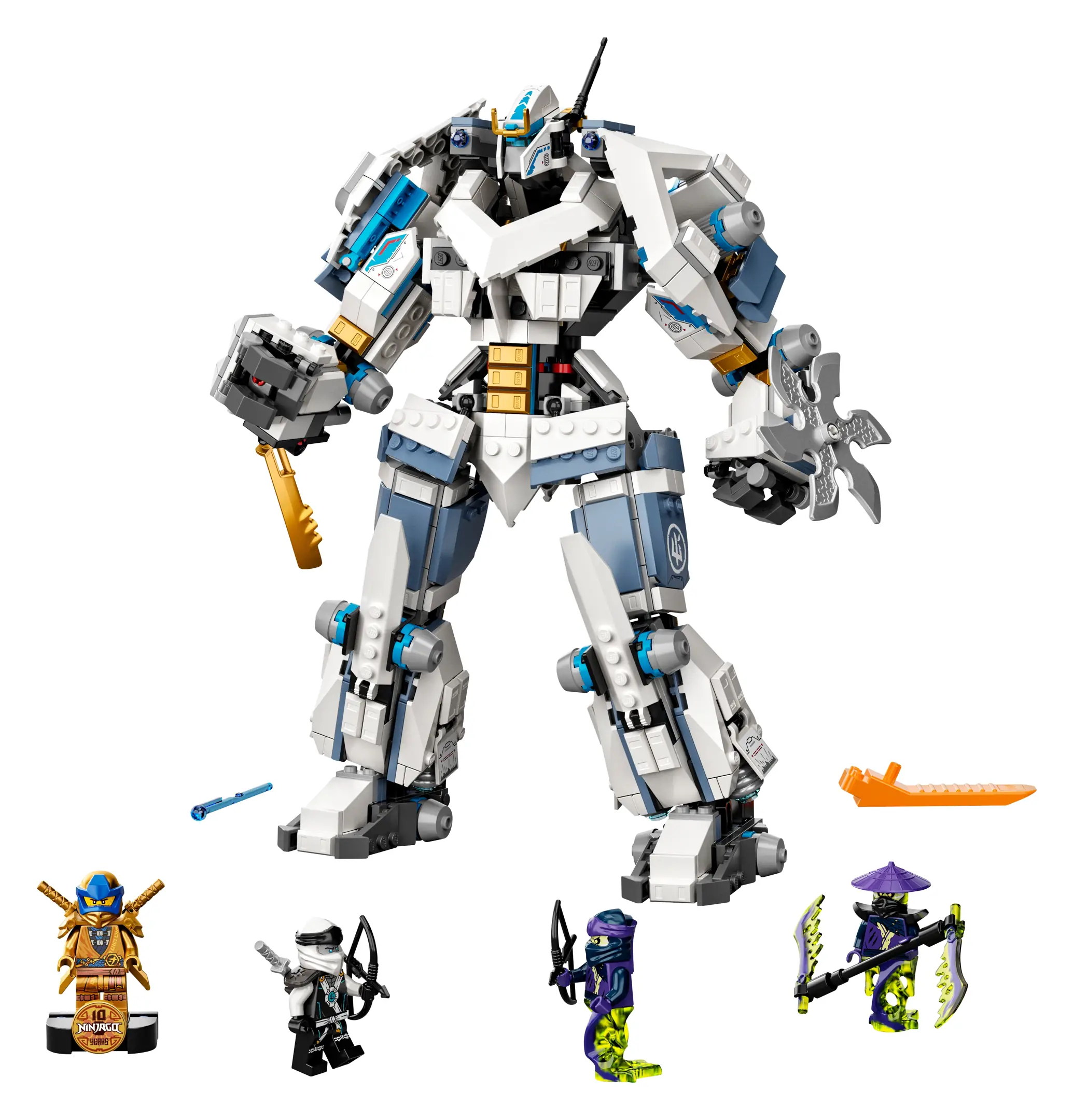 びーん LEGO NINJAGO Zane's Titan Mech Battle • Set 71738