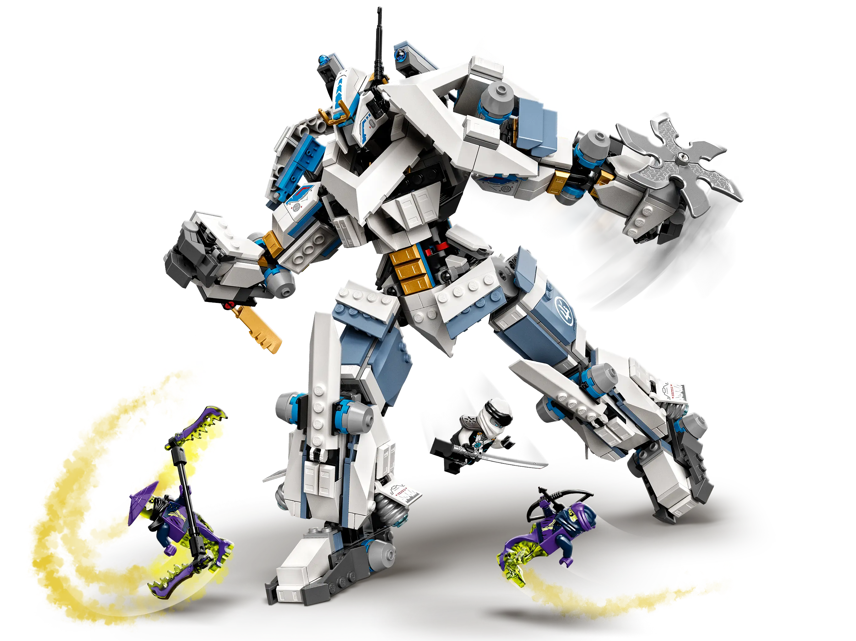 LEGO NINJAGO Zane's Titan Mech Battle • Set 71738