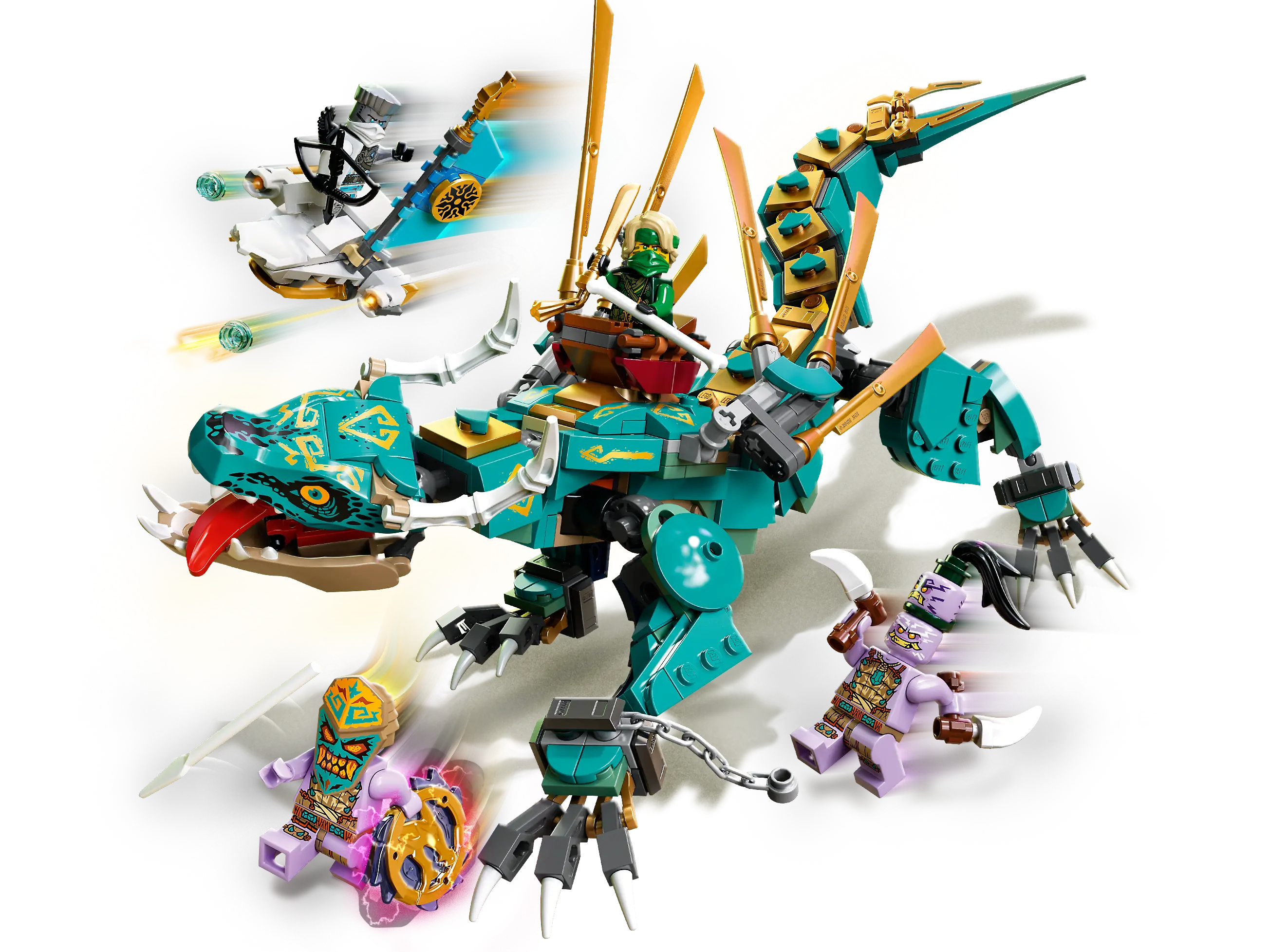 Ninjago high quality Jungle Dragon