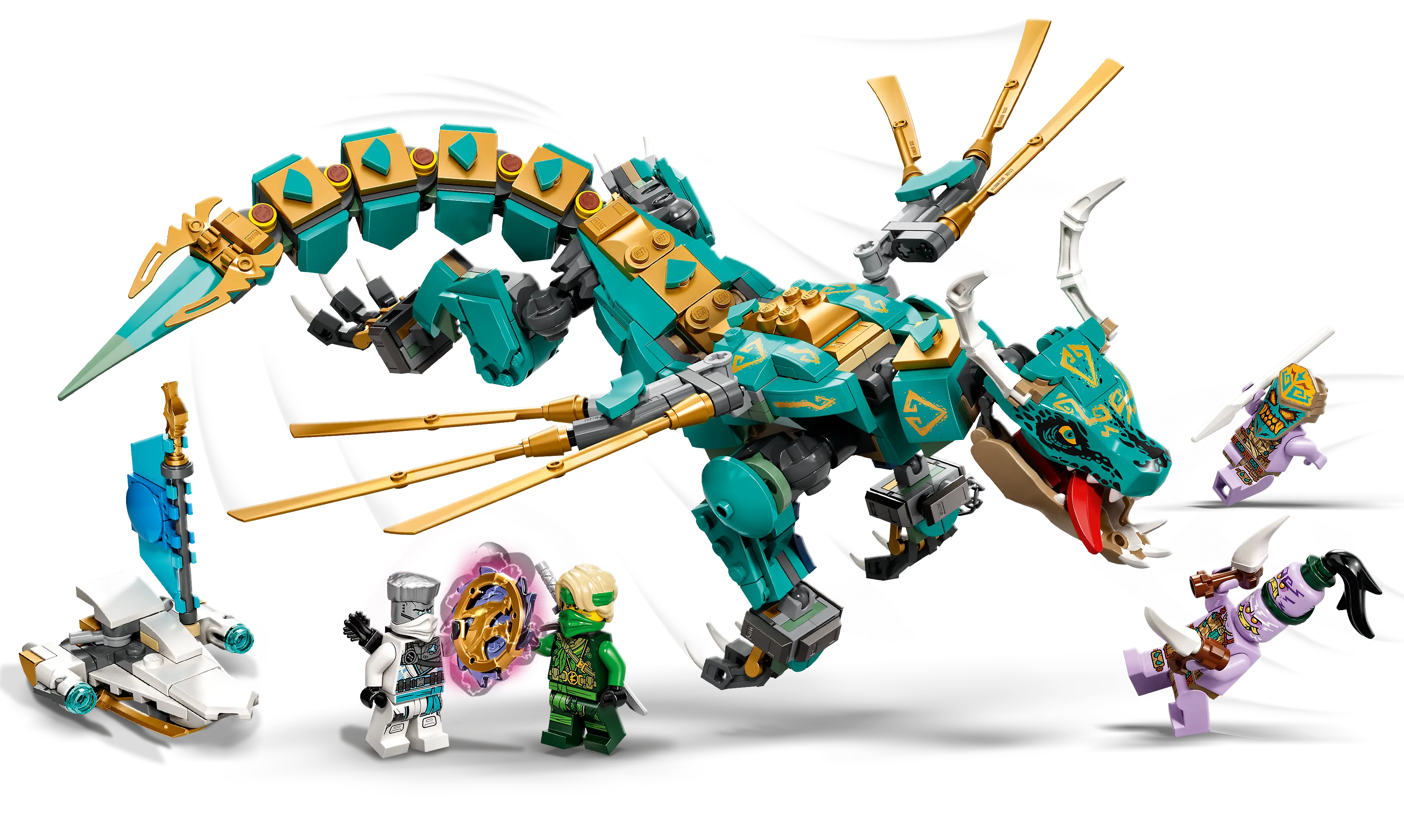 Lego ninjago season 14 jungle dragon hotsell