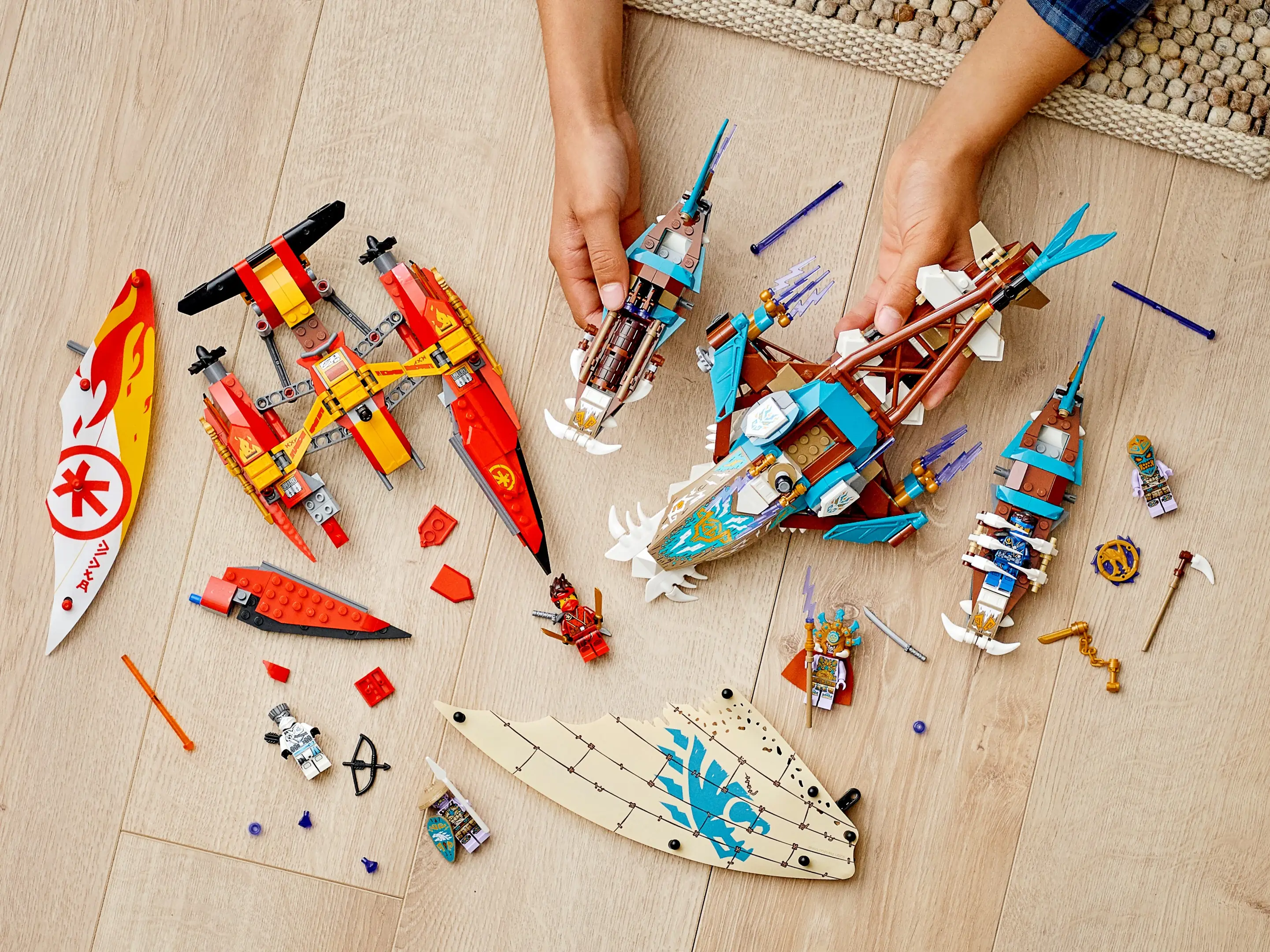 LEGO NINJAGO Catamaran Sea Battle • Set 71748 • SetDB