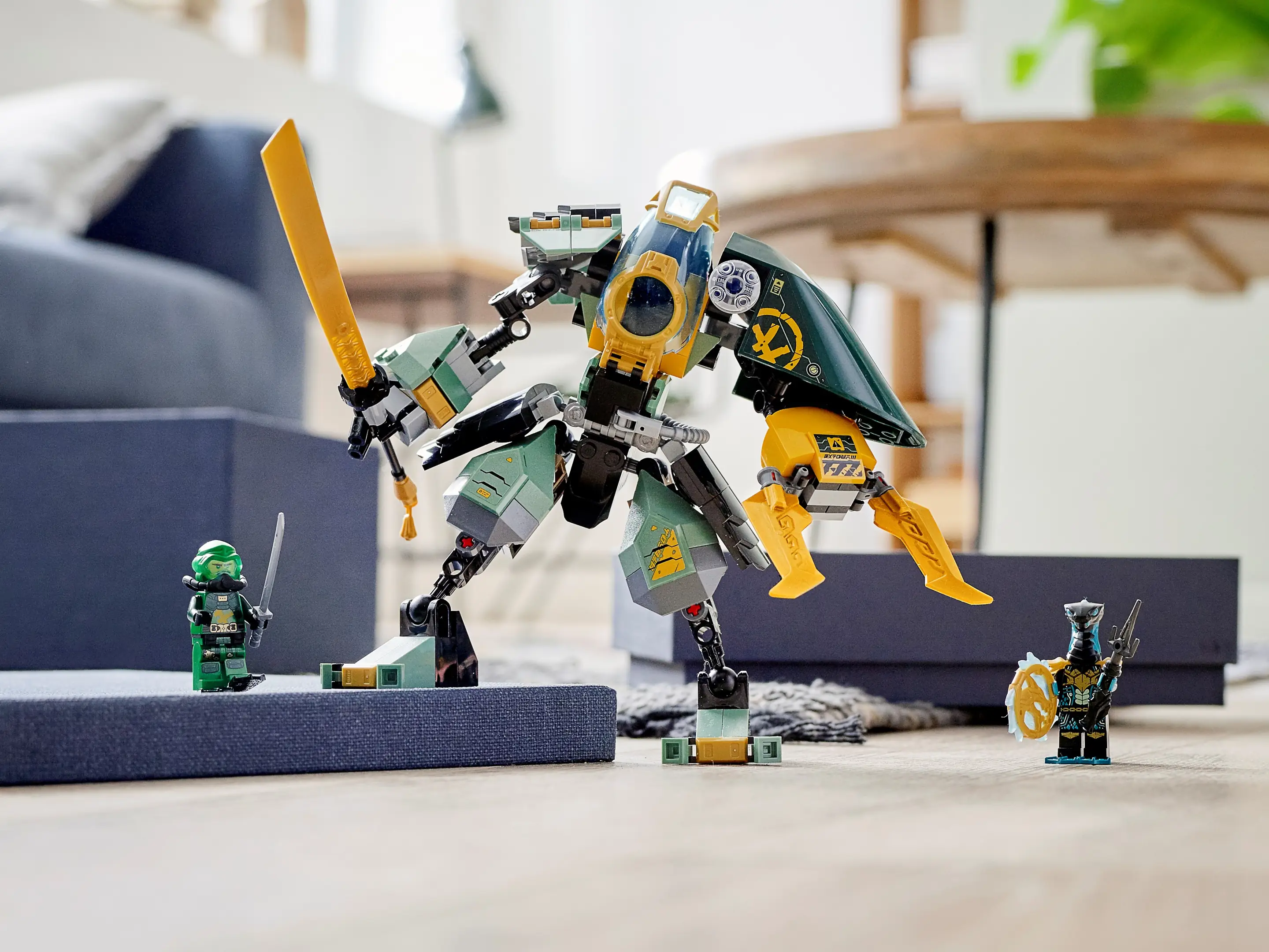 LEGO NINJAGO Lloyd's Hydro Mech • Set 71750 • SetDB LEGO NINJAGO Lloyd's Hydro Mech • Set 71750 • SetDB