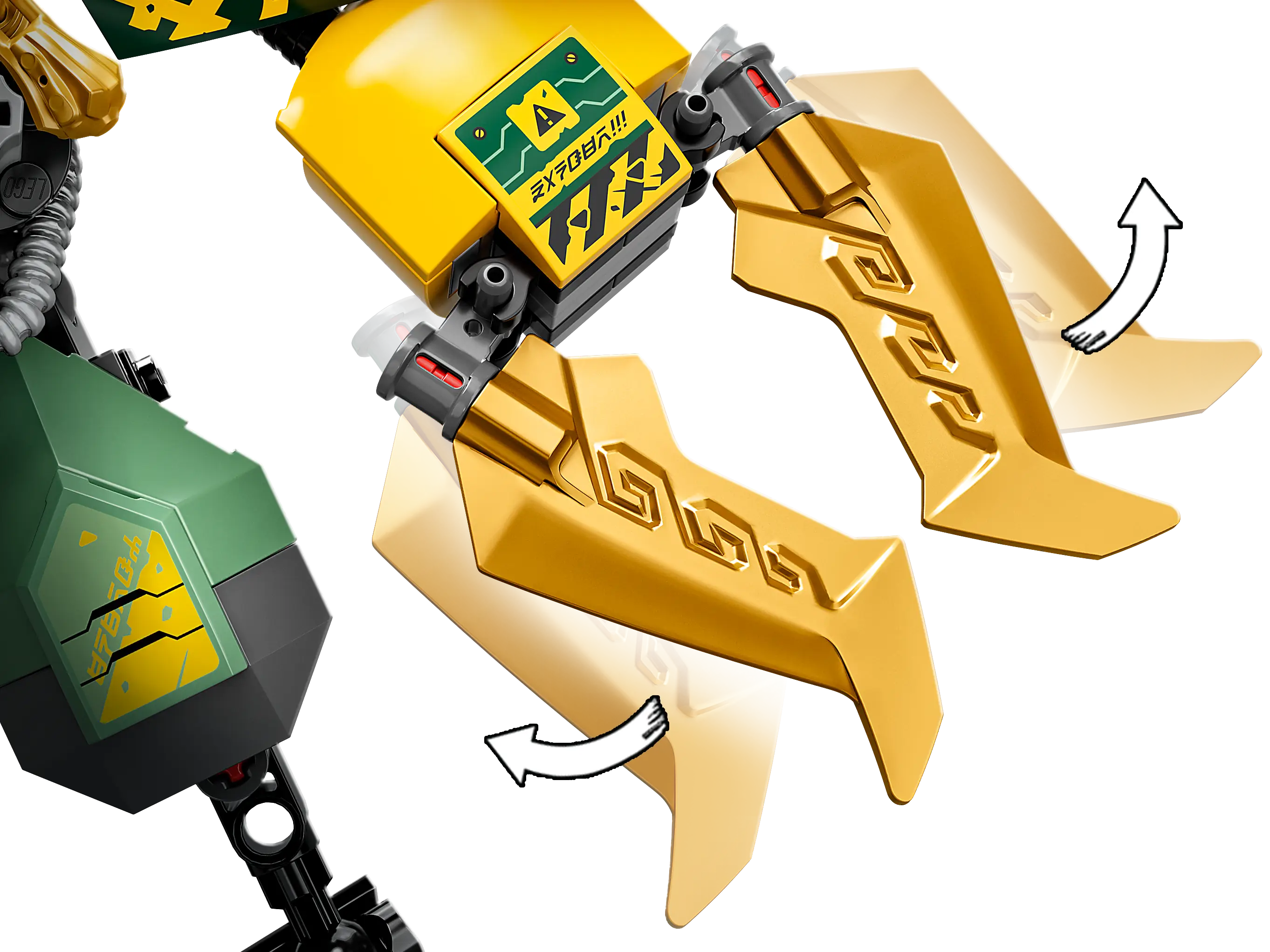 LEGO NINJAGO Lloyd's Hydro Mech • Set 71750 • SetDB LEGO NINJAGO Lloyd's Hydro Mech • Set 71750 • SetDB
