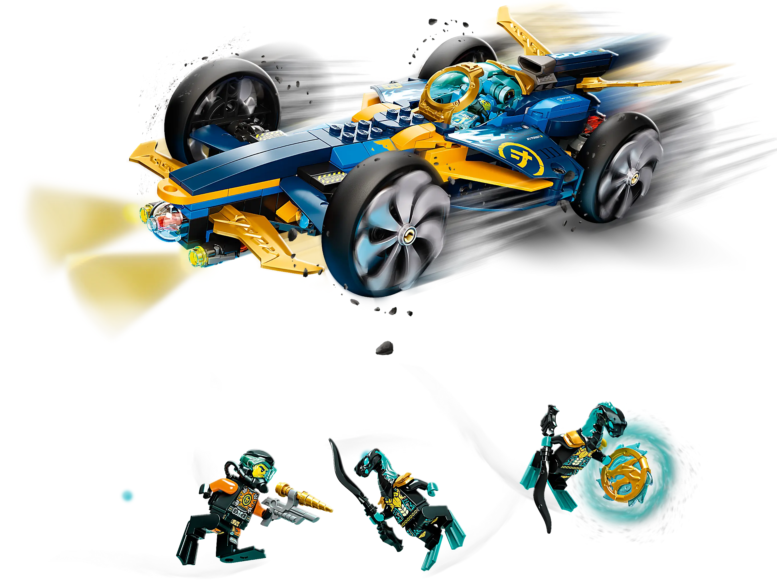 LEGO NINJAGO Ninja Sub Speeder • Set 71752 • SetDB