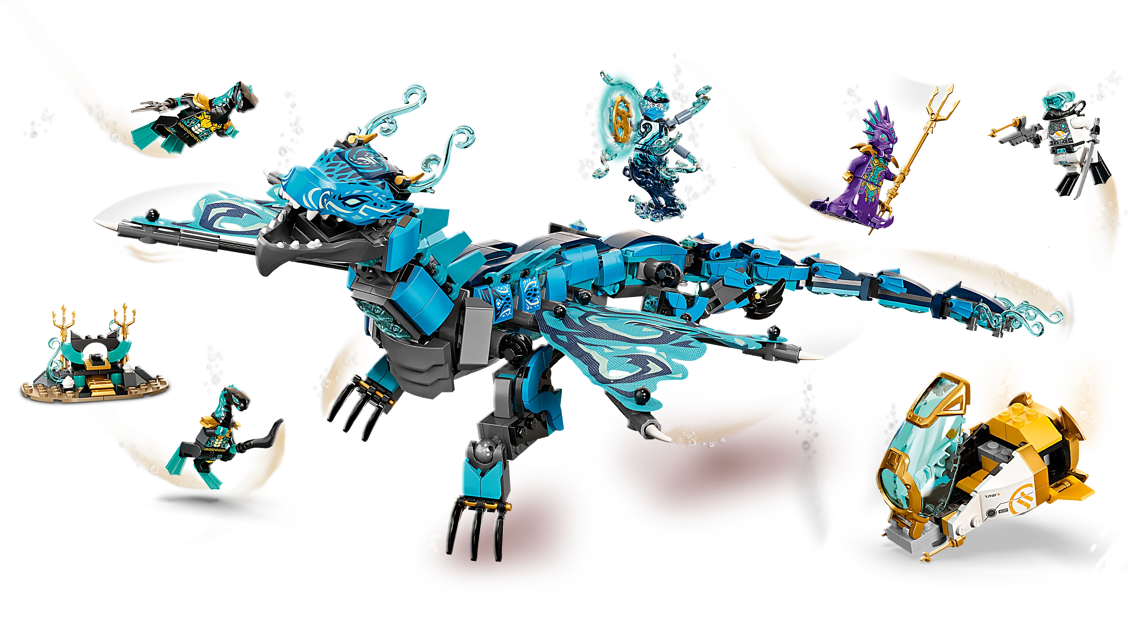 Ninjago Water outlet Dragon 71754