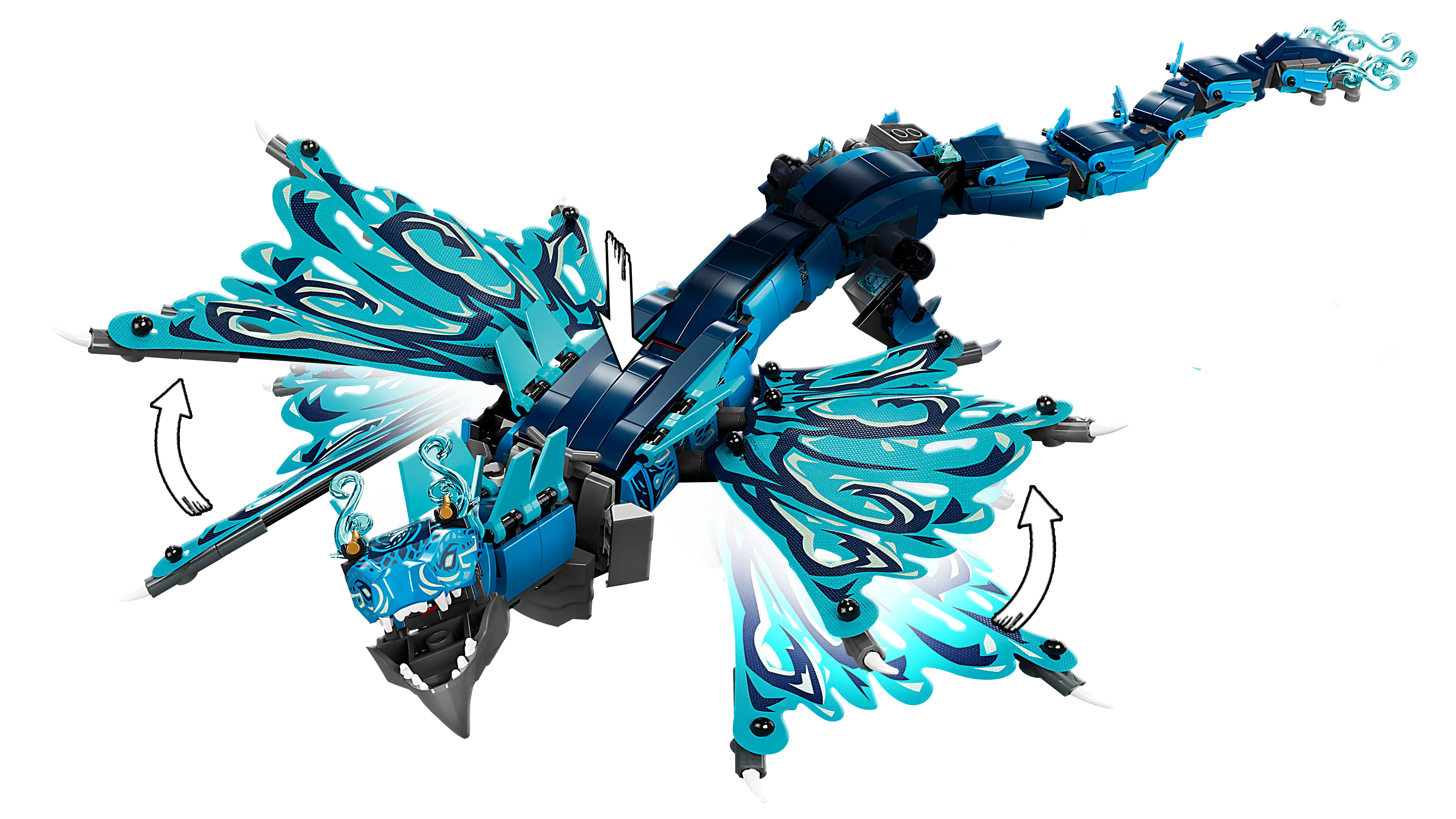 LEGO NINJAGO Water Dragon • Set 71754 • SetDB