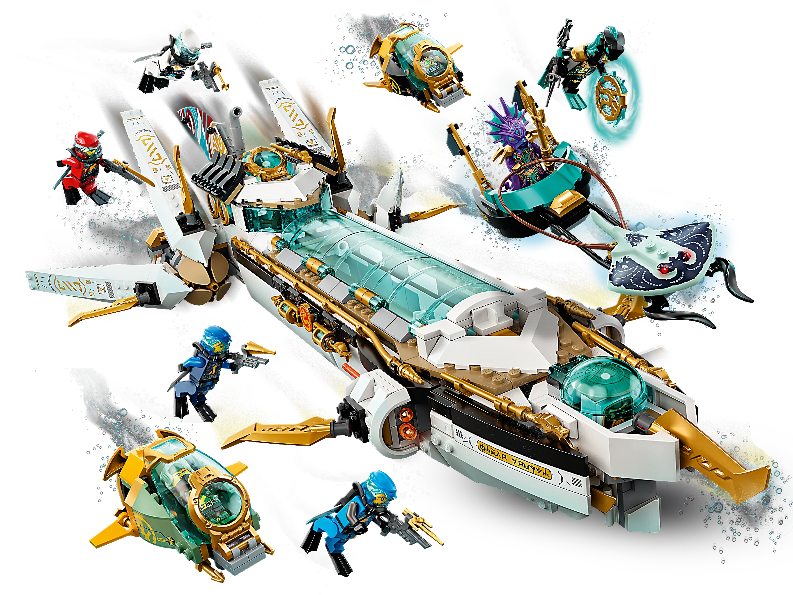 LEGO NINJAGO Hydro Bounty • Set 71756 • SetDB
