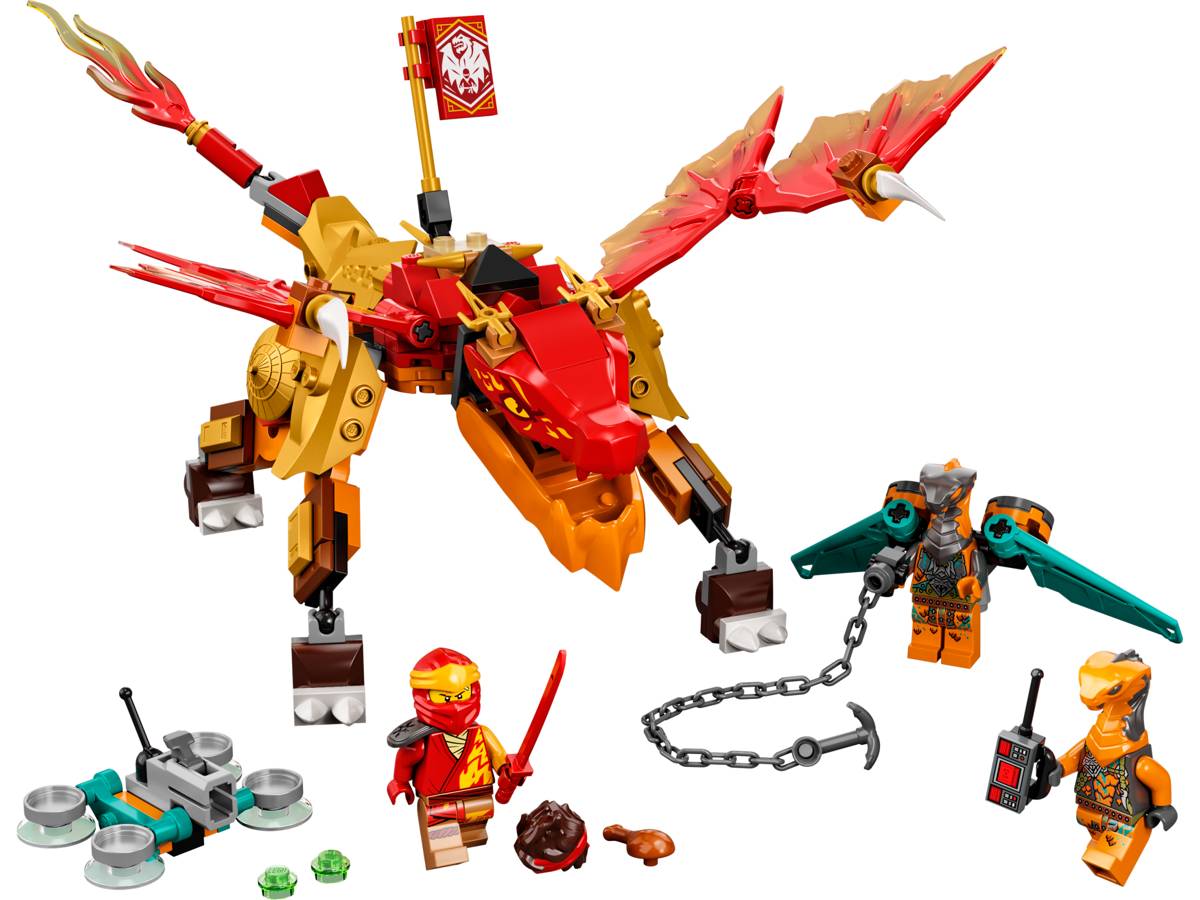 LEGO NINJAGO Kai's Fire Dragon EVO • Set 71762 • SetDB