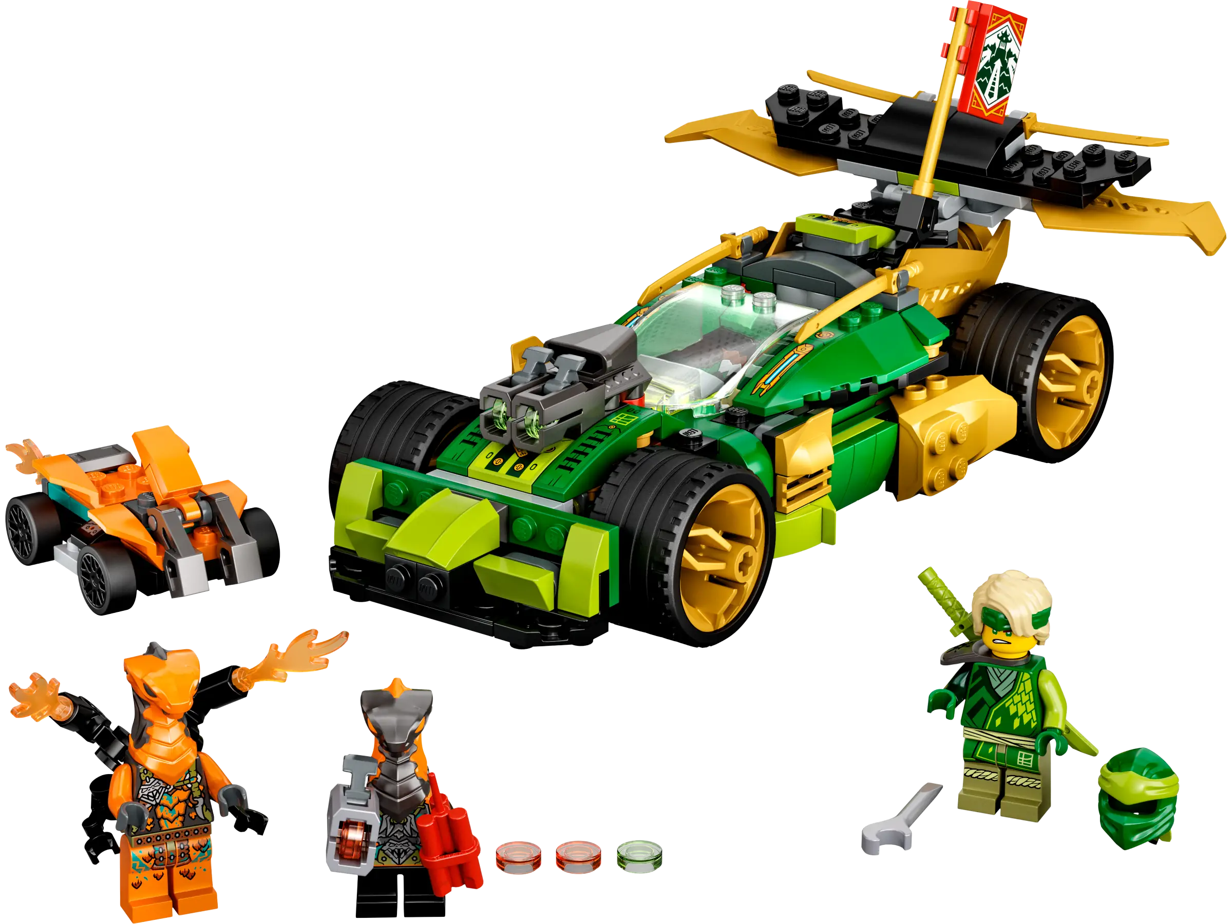 モモタロ Lego Ninjago 71763 - Lloyd's Race Car EVO NEW - FREE