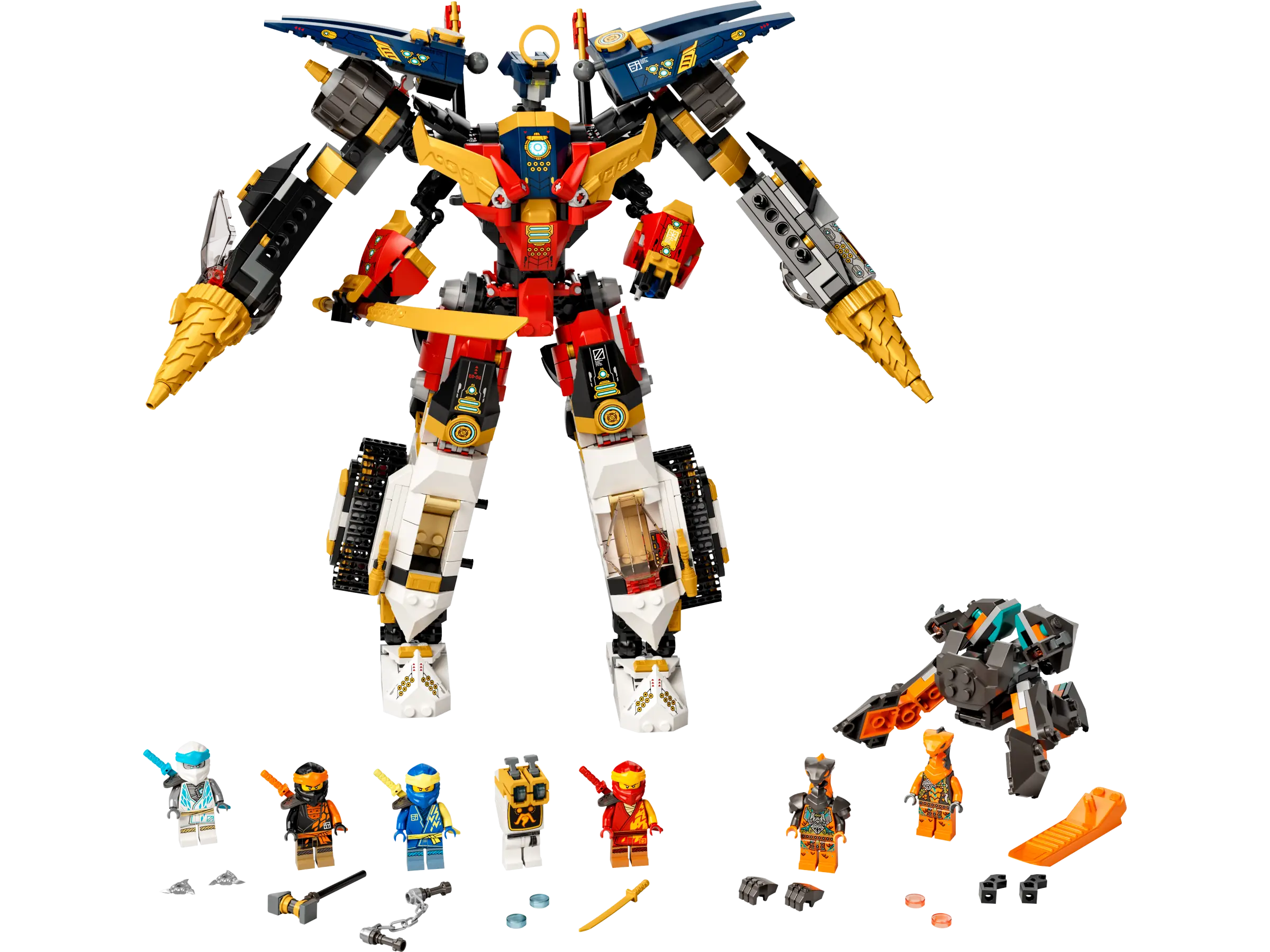 LEGO NINJAGO Ninja Ultra Combo Mech Set 71765 SetDB