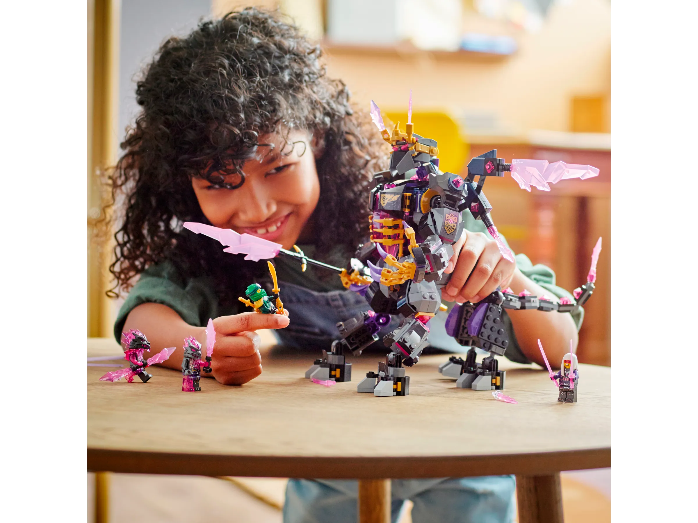 Amazon.com: LEGO NINJAGO The Crystal King Set, 71772 Battle
