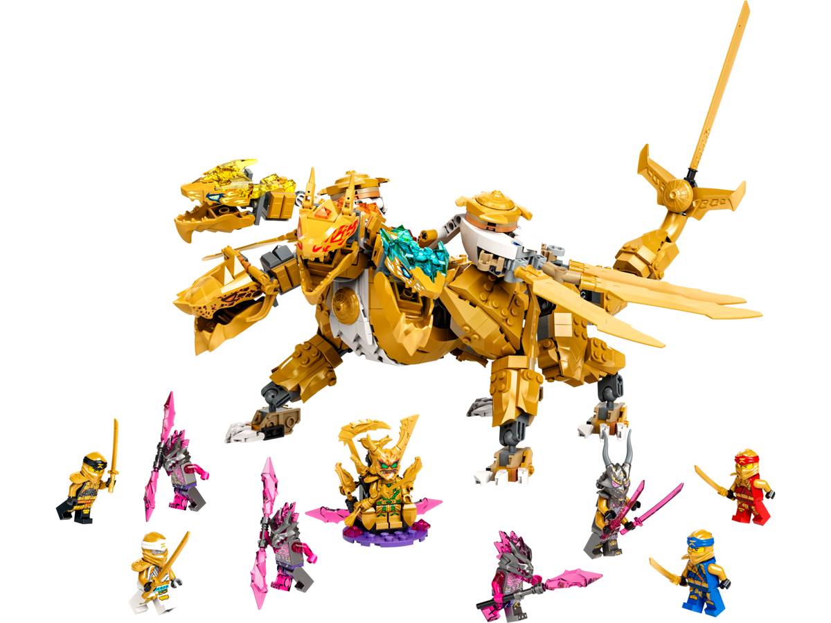ゆーー様 LEGO NINJAGO Lloyd's Golden Ultra Dragon • Set 71774
