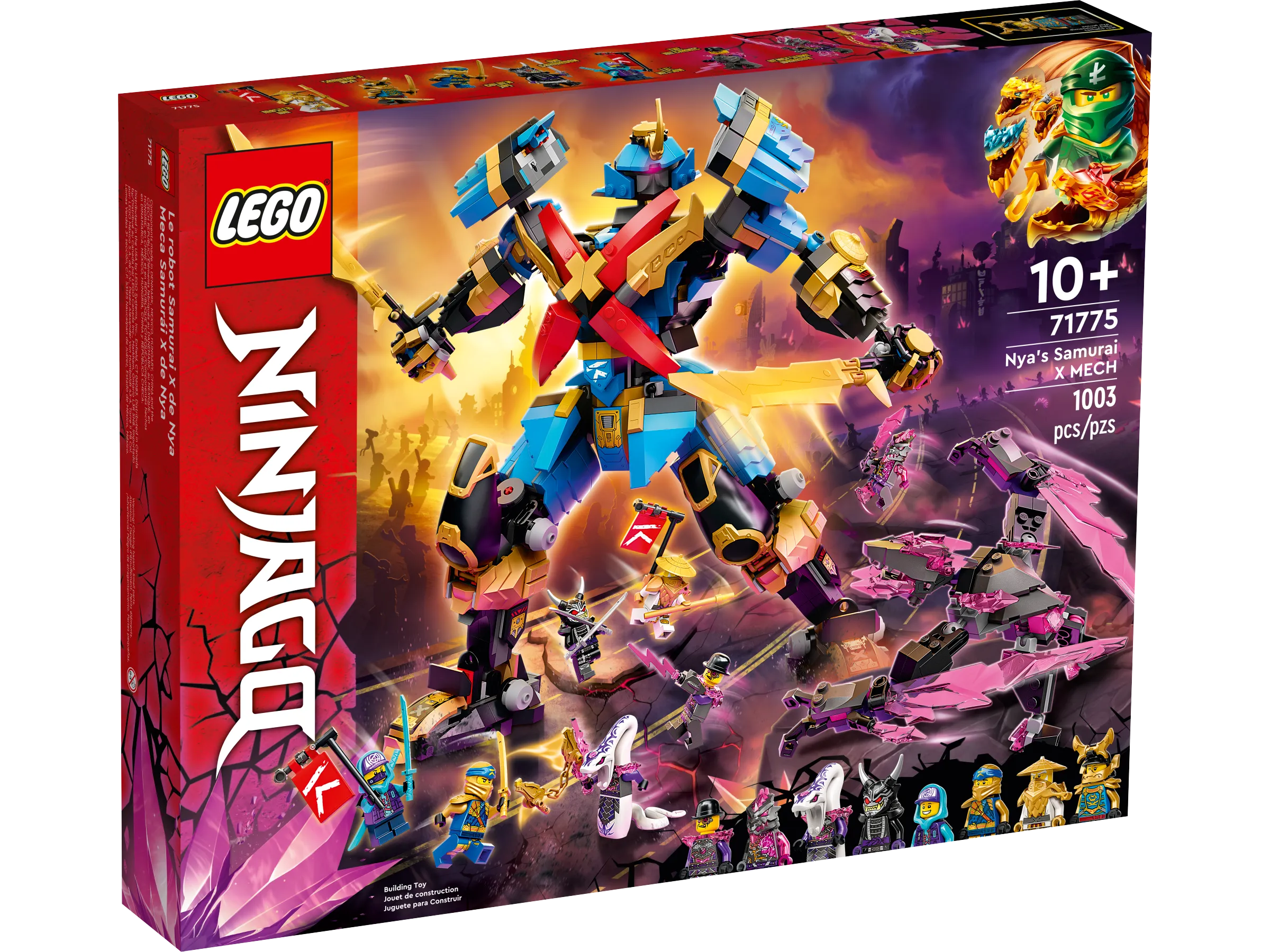 Unnamed Memory 1-6 セット LEGO NINJAGO Nya's Samurai X MECH • Set 71775 • SetDB