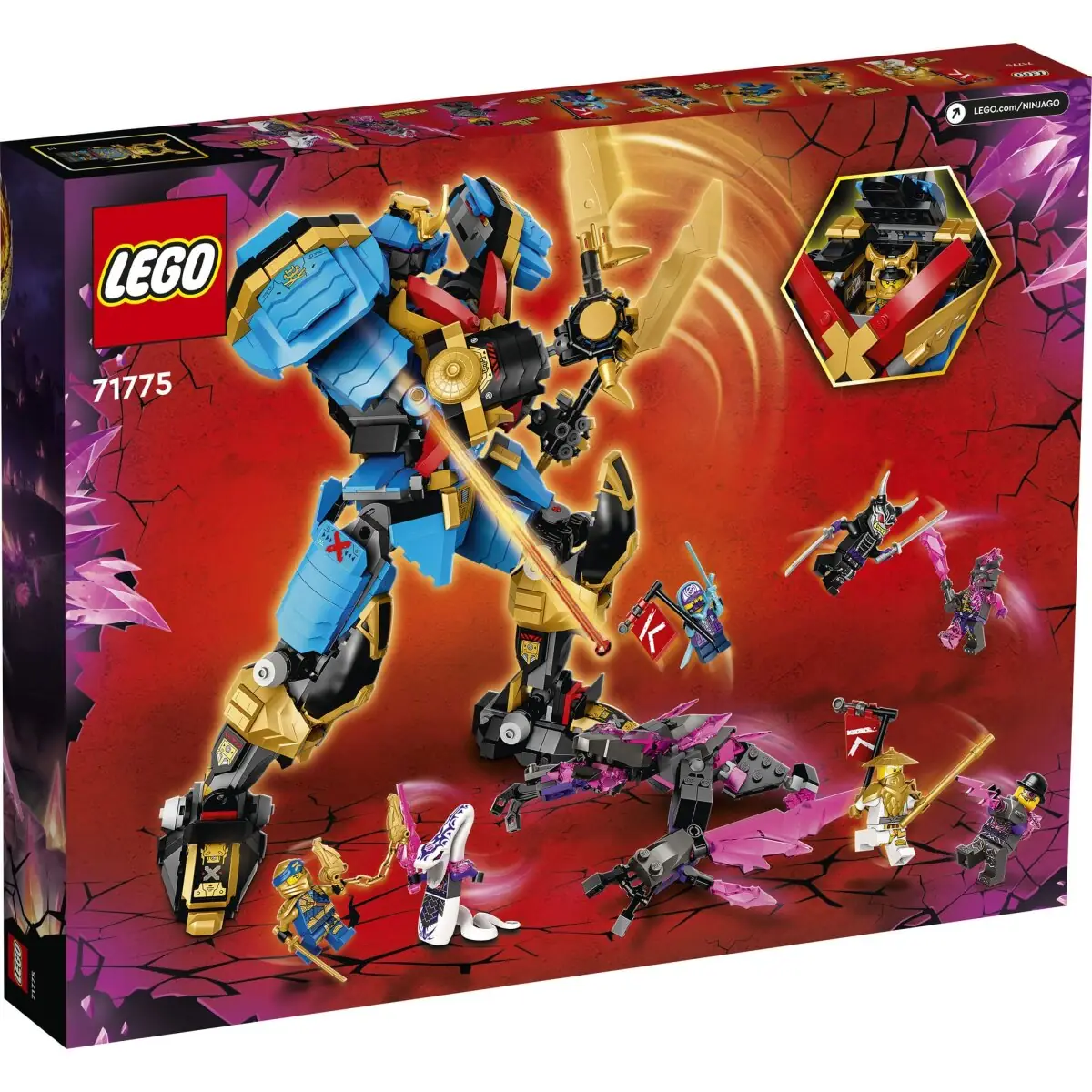 LEGO NINJAGO Nya's Samurai X MECH • Set 71775 • SetDB LEGO NINJAGO Nya's Samurai X MECH • Set 71775 • SetDB
