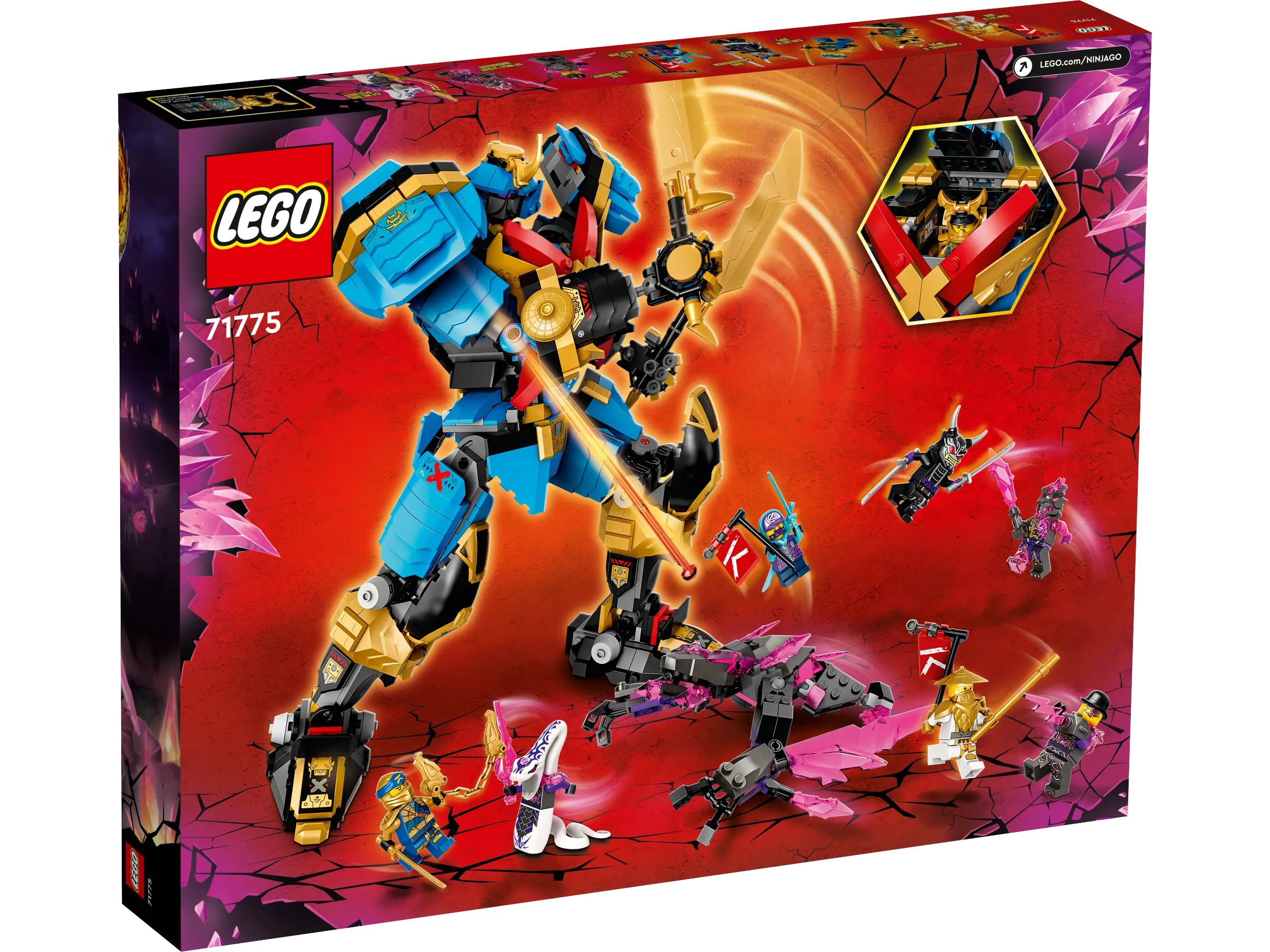 ぺー LEGO NINJAGO Nya's Samurai X MECH • Set 71775 • SetDB