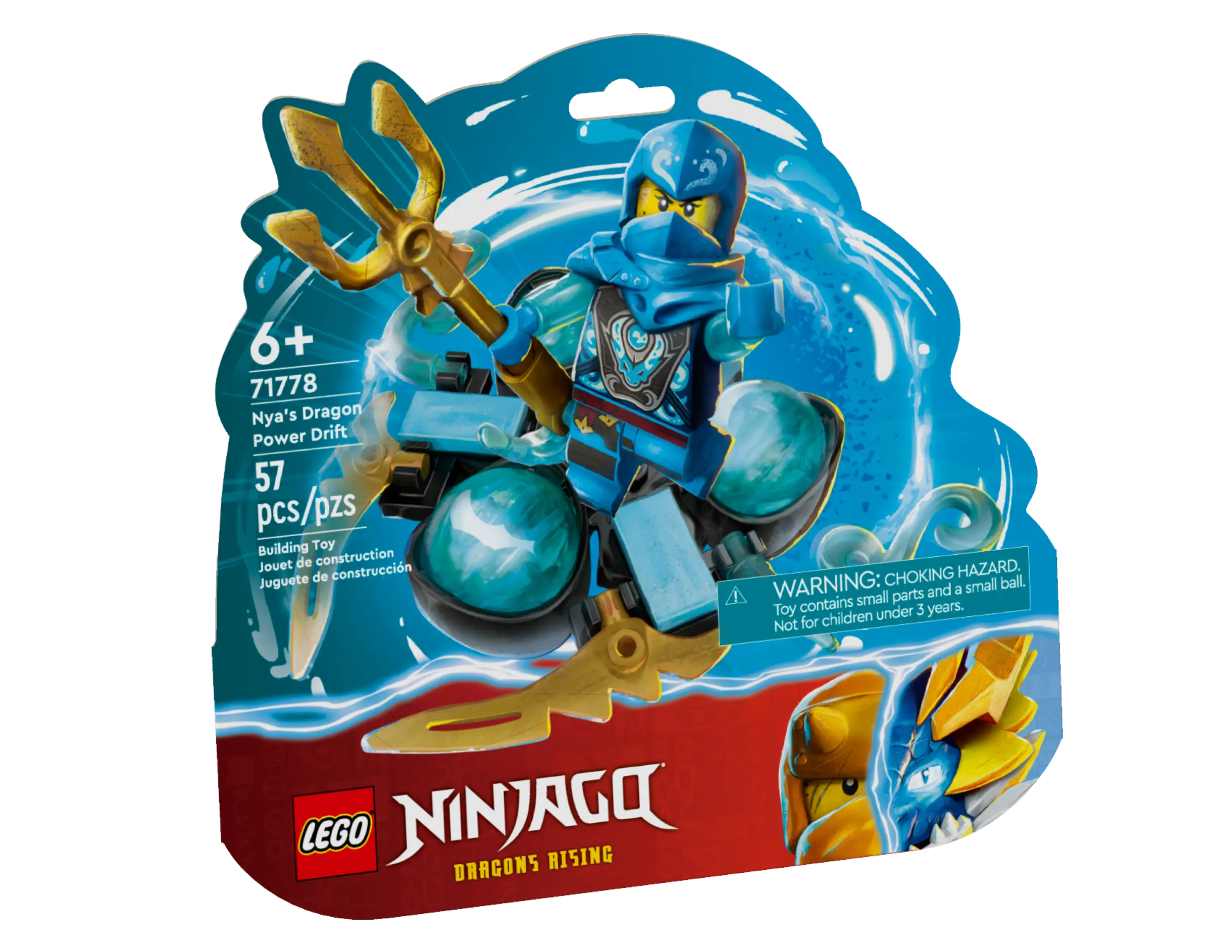 Nya's Dragon Power Spinjitzu Drift 71778 | NINJAGO® | Buy
