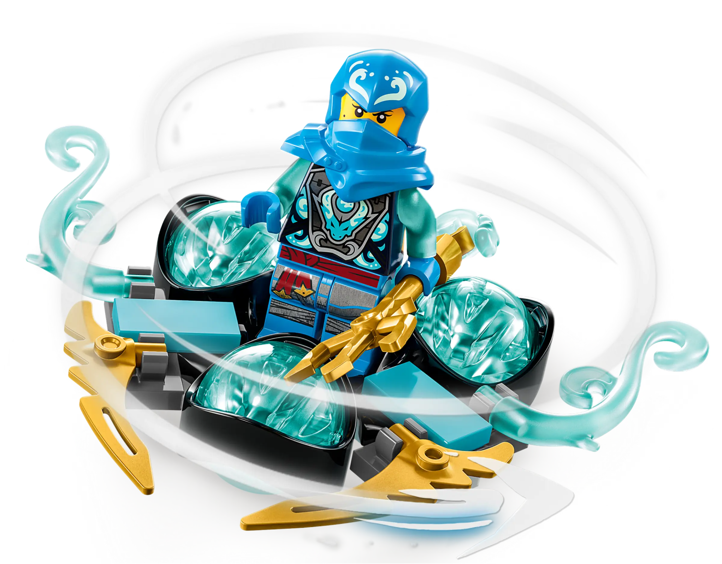 LEGO® Ninjago 71778 Nijino zmajevito spindžicu kretanje
