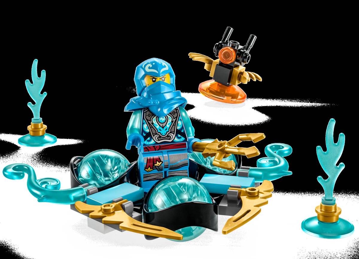 フルリ 3点セット LEGO NINJAGO Nya's Dragon Power Spinjitzu Drift