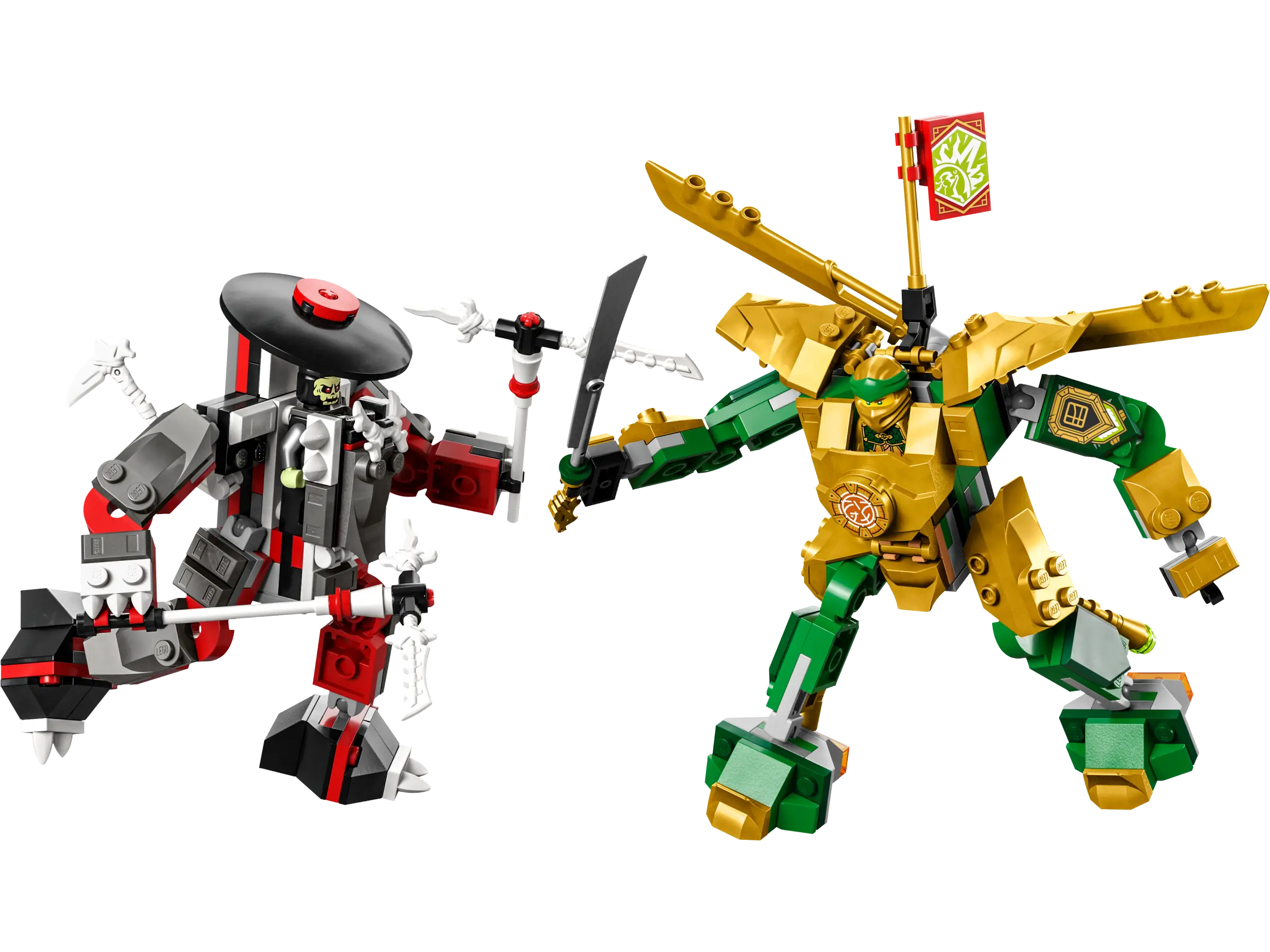 LEGO NINJAGO Lloyd's Mech Battle EVO • Set 71781 • SetDB