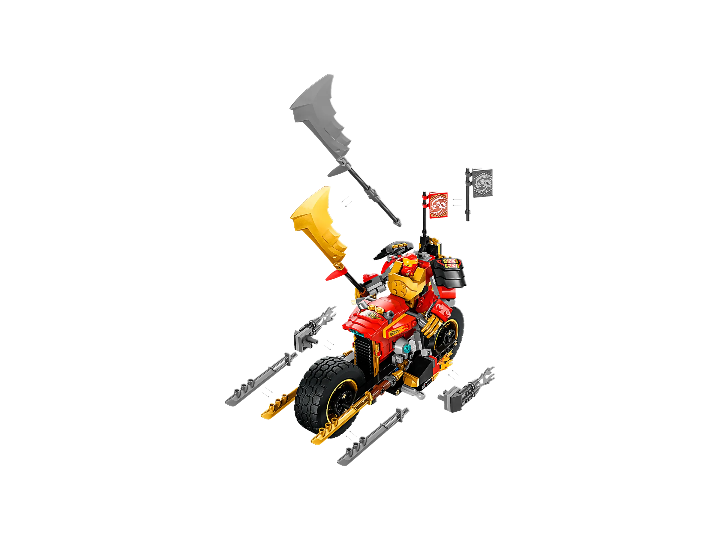 LEGO NINJAGO Kai's Mech Rider EVO • Set 71783 • SetDB