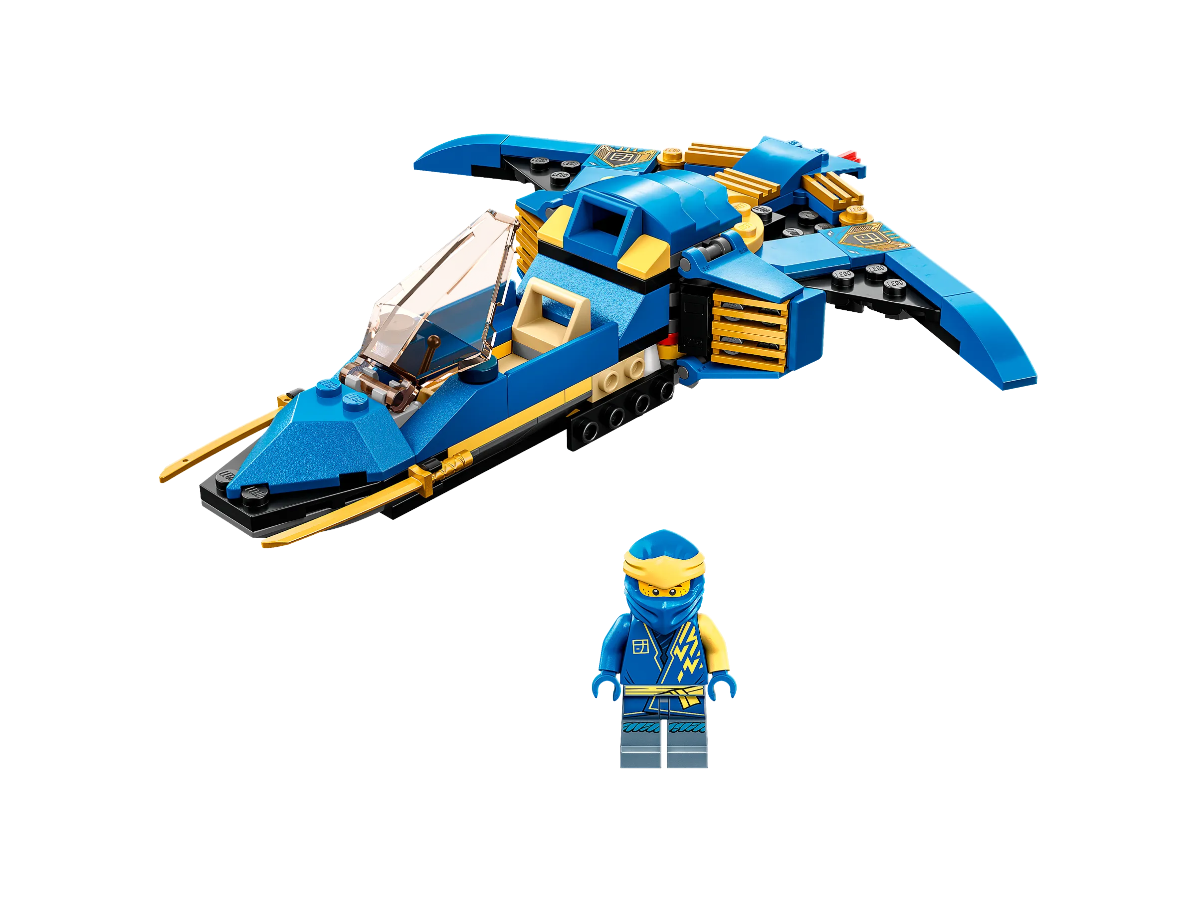 LEGO NINJAGO Jay s Lightning Jet EVO Set 71784 SetDB