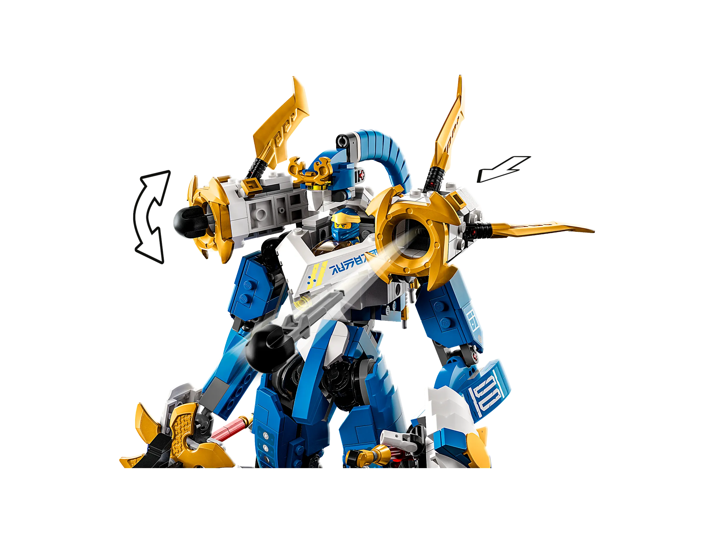 LEGO NINJAGO Jay's Titan Mech • Set 71785 • SetDB