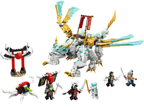 LEGO NINJAGO Zane's Ice Dragon Creature • Set 71786
