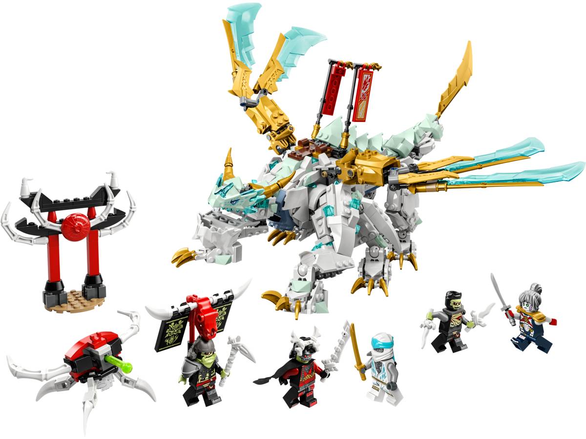 LEGO NINJAGO Zane's Ice Dragon Creature • Set 71786