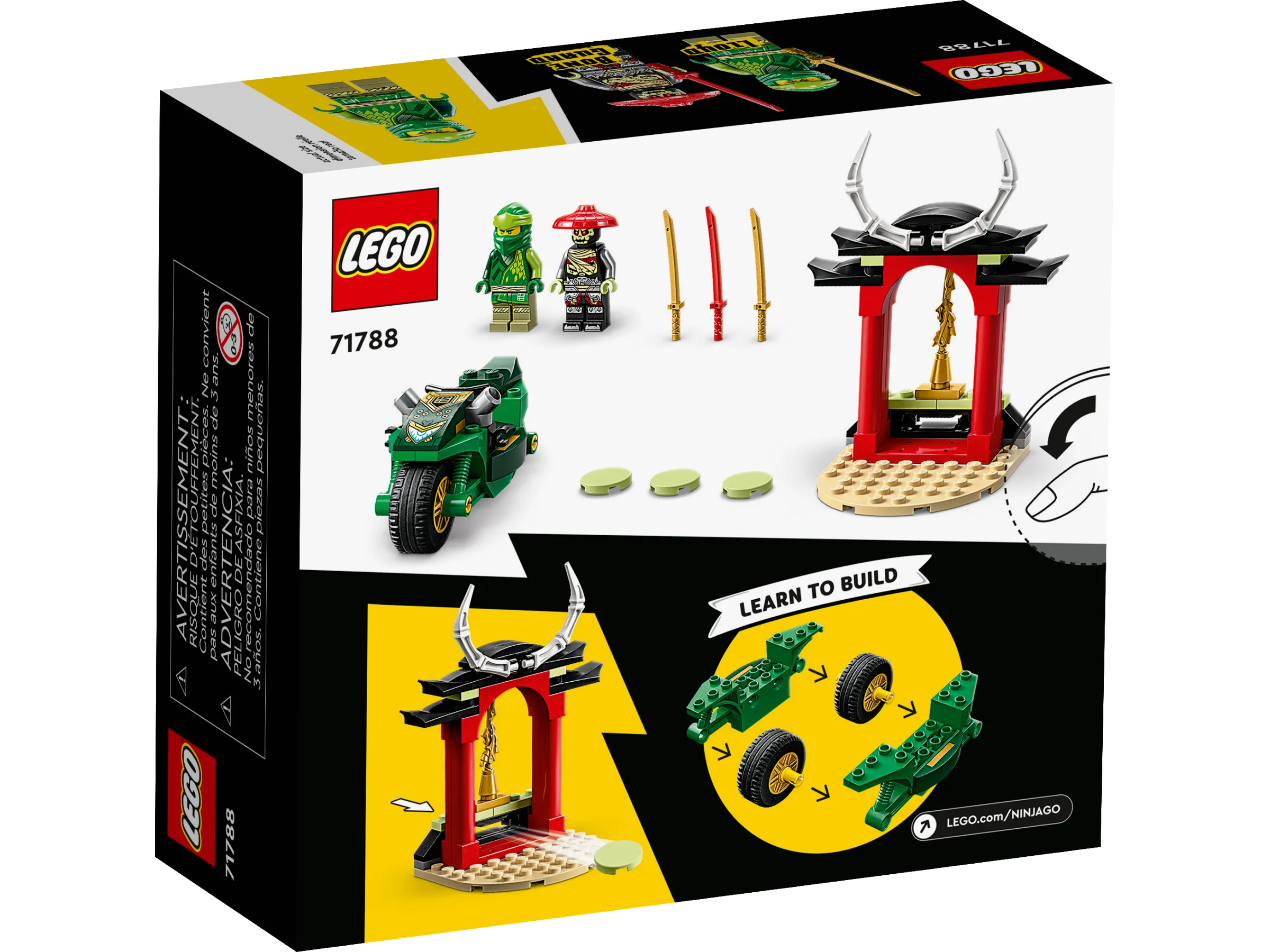 LEGO NINJAGO Lloyd's Ninja Street Bike • Set 71788 • SetDB