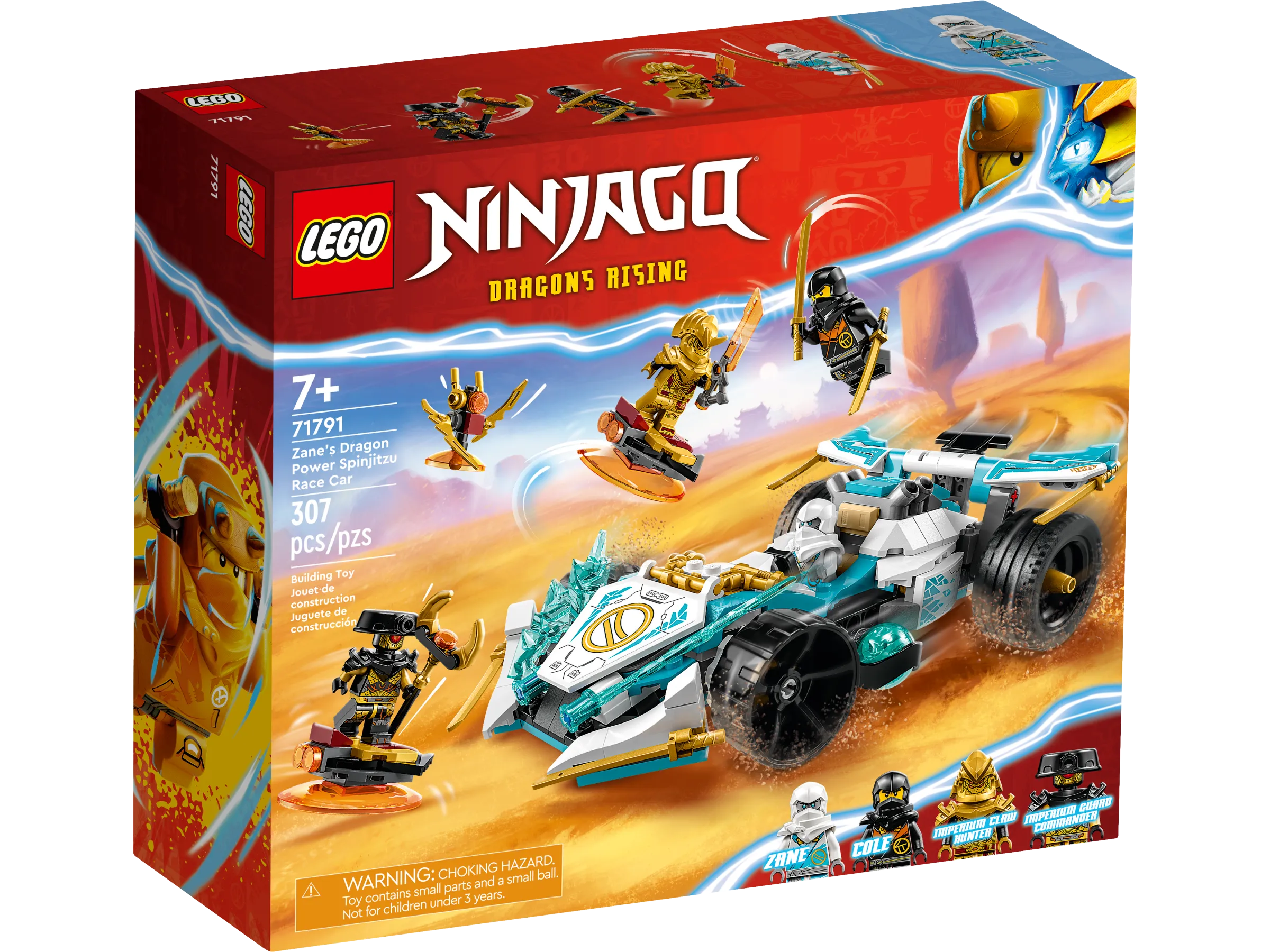 メルカ様 LEGO NINJAGO Zane's Dragon Power Spinjitzu Race Car