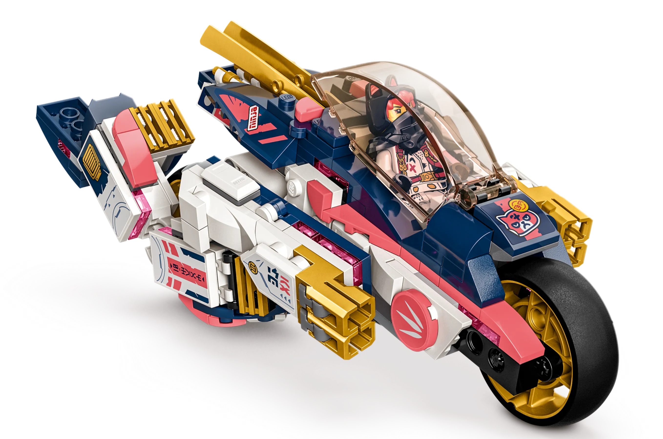 Sora　バンガードフェニックス　　ミラージュ　スマッシュ LEGO NINJAGO Sora's Transforming Mech Bike Racer