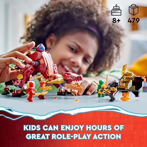 LEGO NINJAGO Heatwave Transforming Lava Dragon • Set 71793